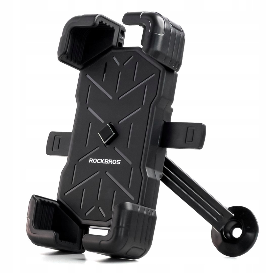 Uchwyt na telefon 4.5-7.2 do motocykla obrotowy 360 czarny