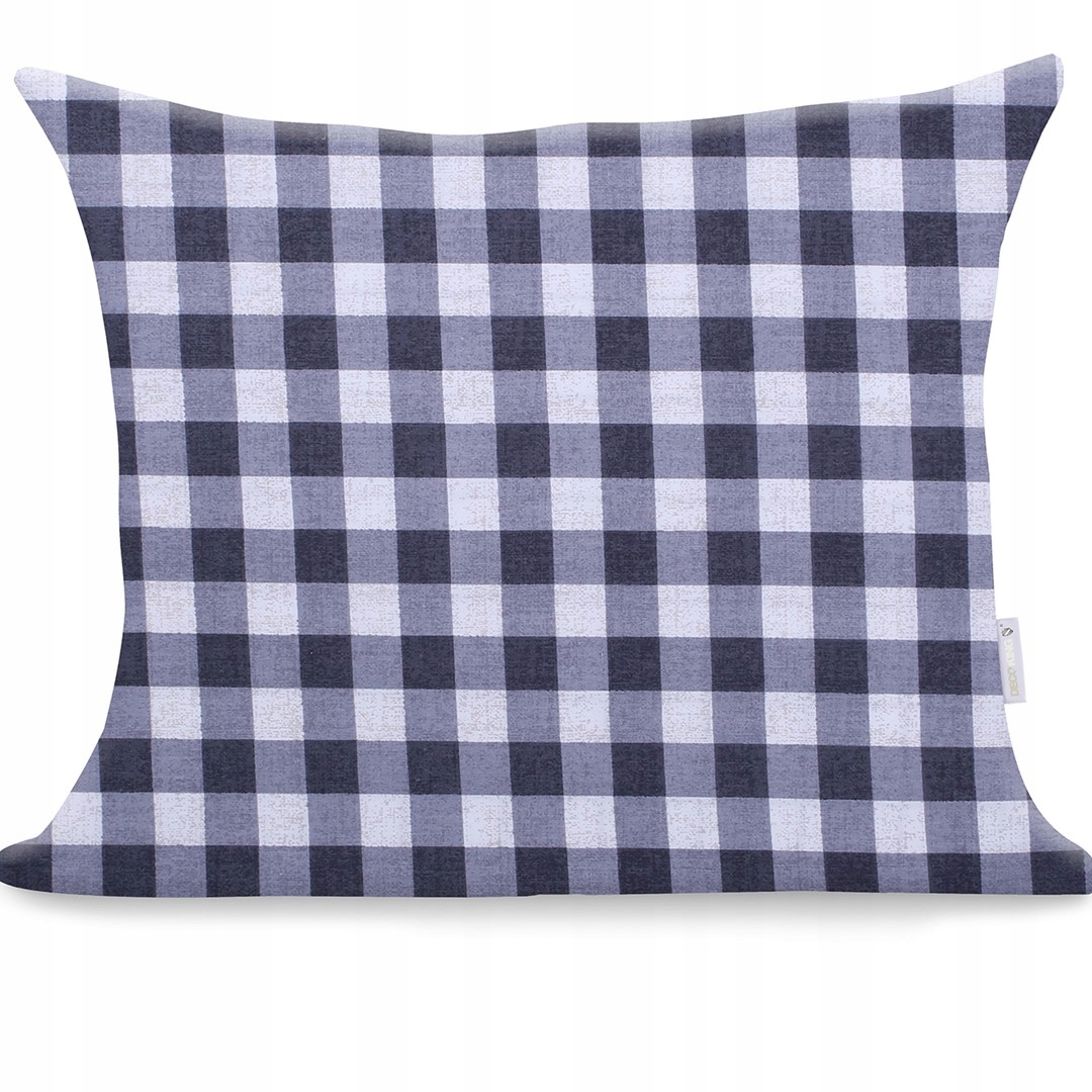 

Poszewki z bawełny kratka 2szt dwustronne 50x60cm
