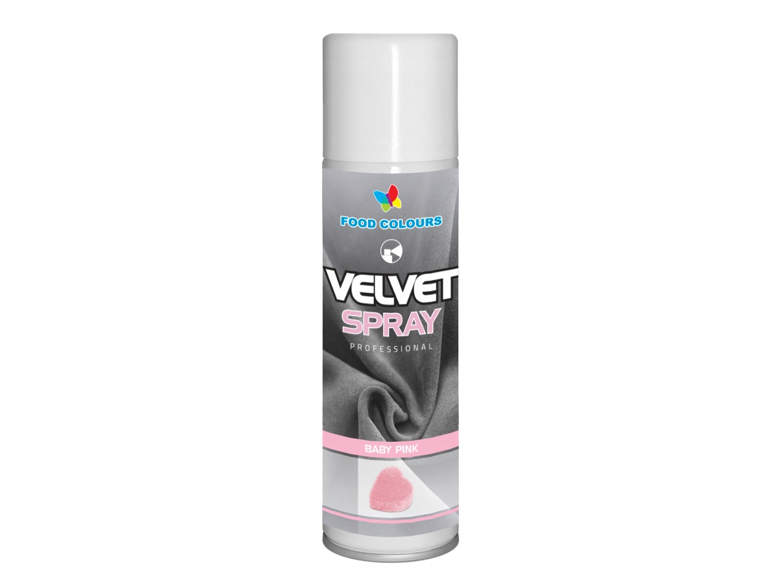 Levně Velvet Semišový Sprej Barvivo 250 ml Baby Pink V18 Světle Růžový
