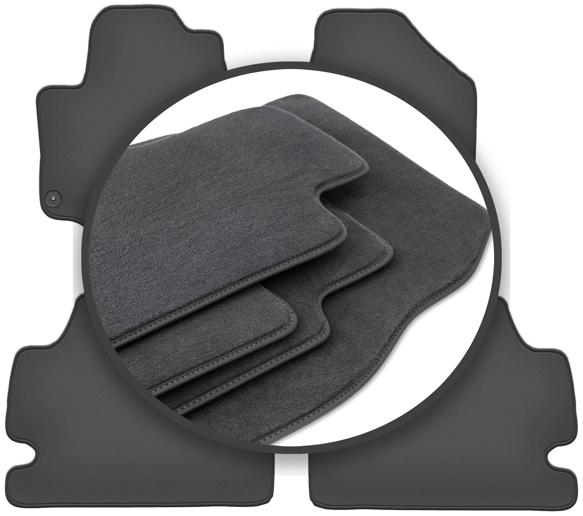 Prémiové koberčeky do auta pre: Chrysler Pacifica II hybrid (2017-)