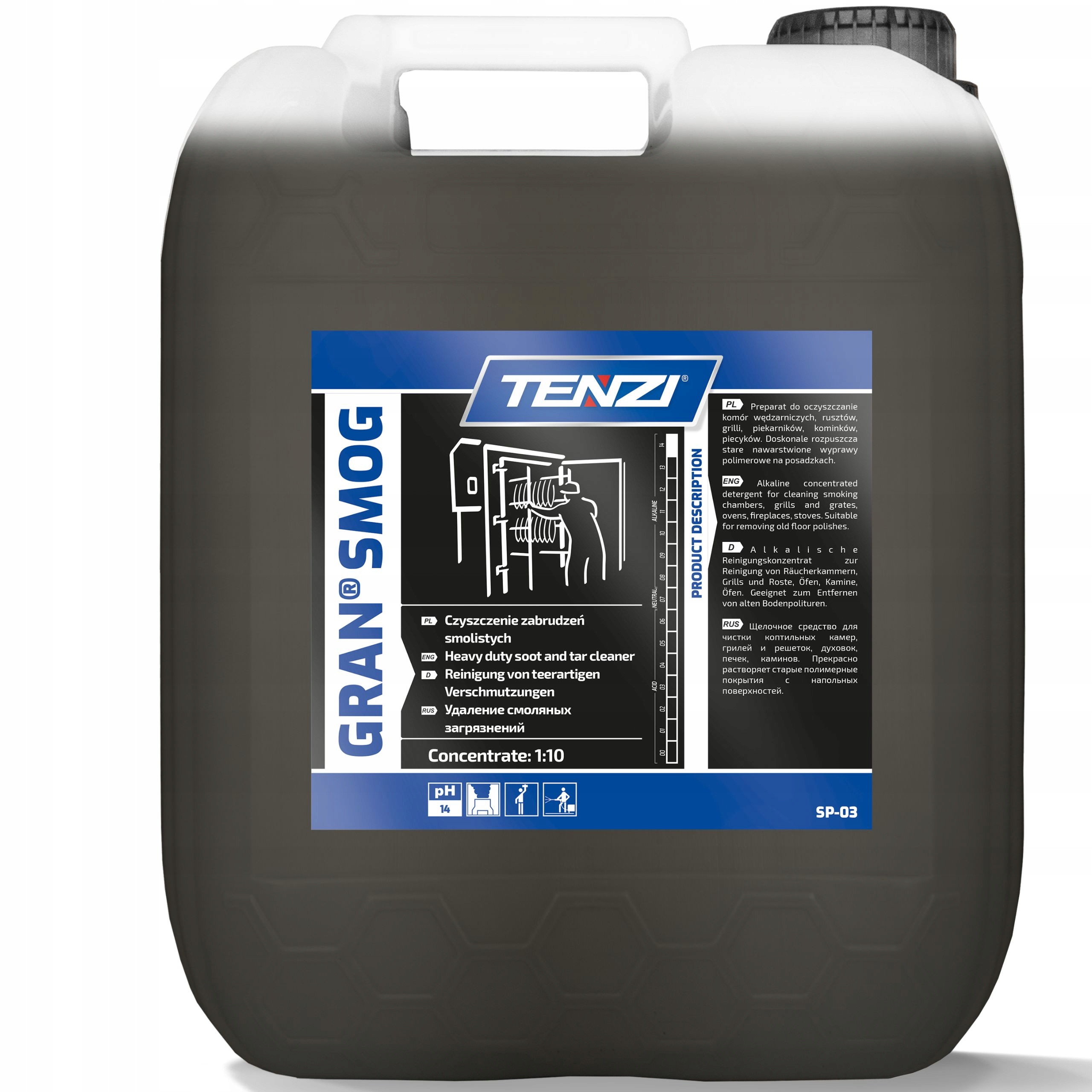 Levně Tenzi Gran Smog pro gril udírny roštů 10L