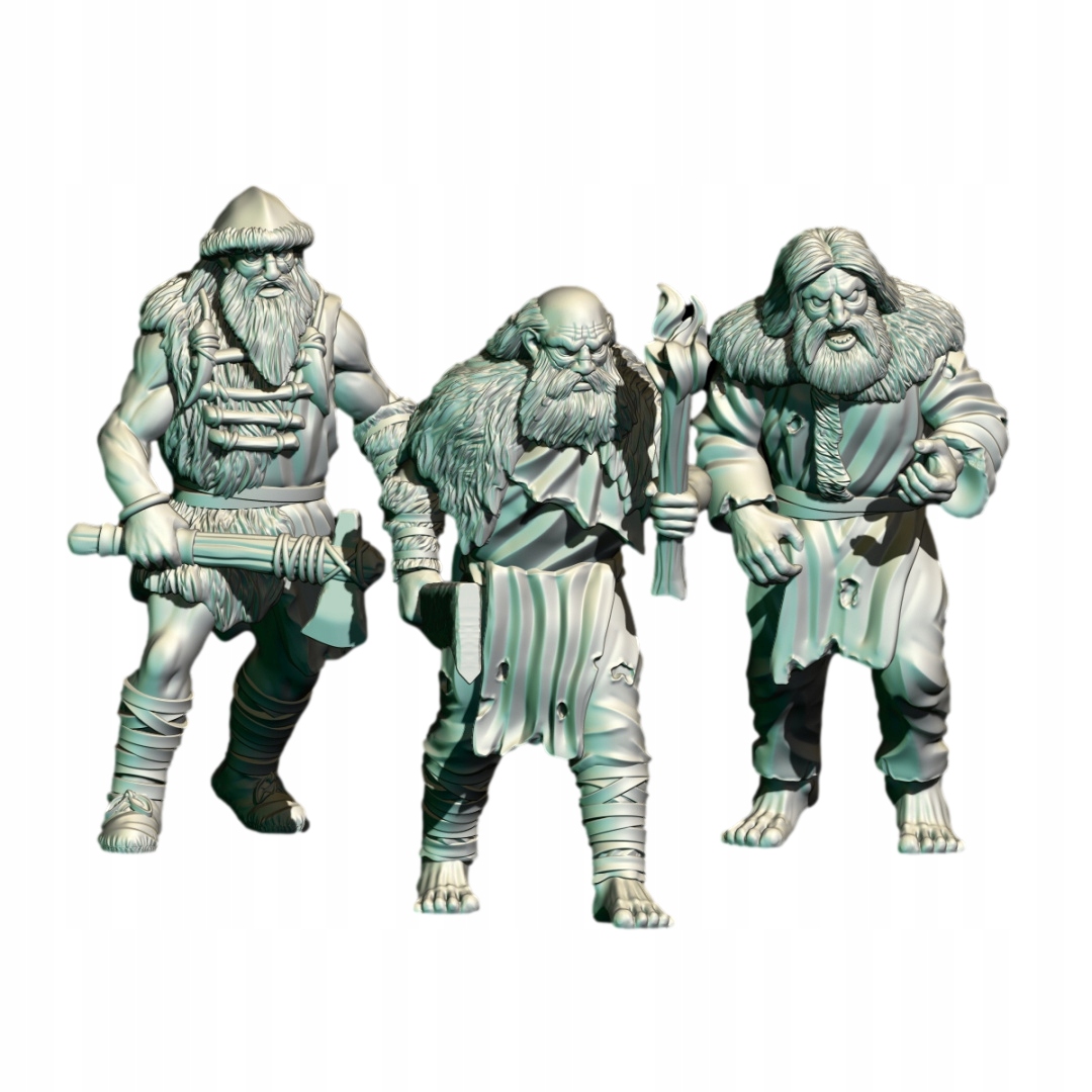 Hillmen - x10 Figurki LOTR MESBG Middle Earth Władca Pierścieni
