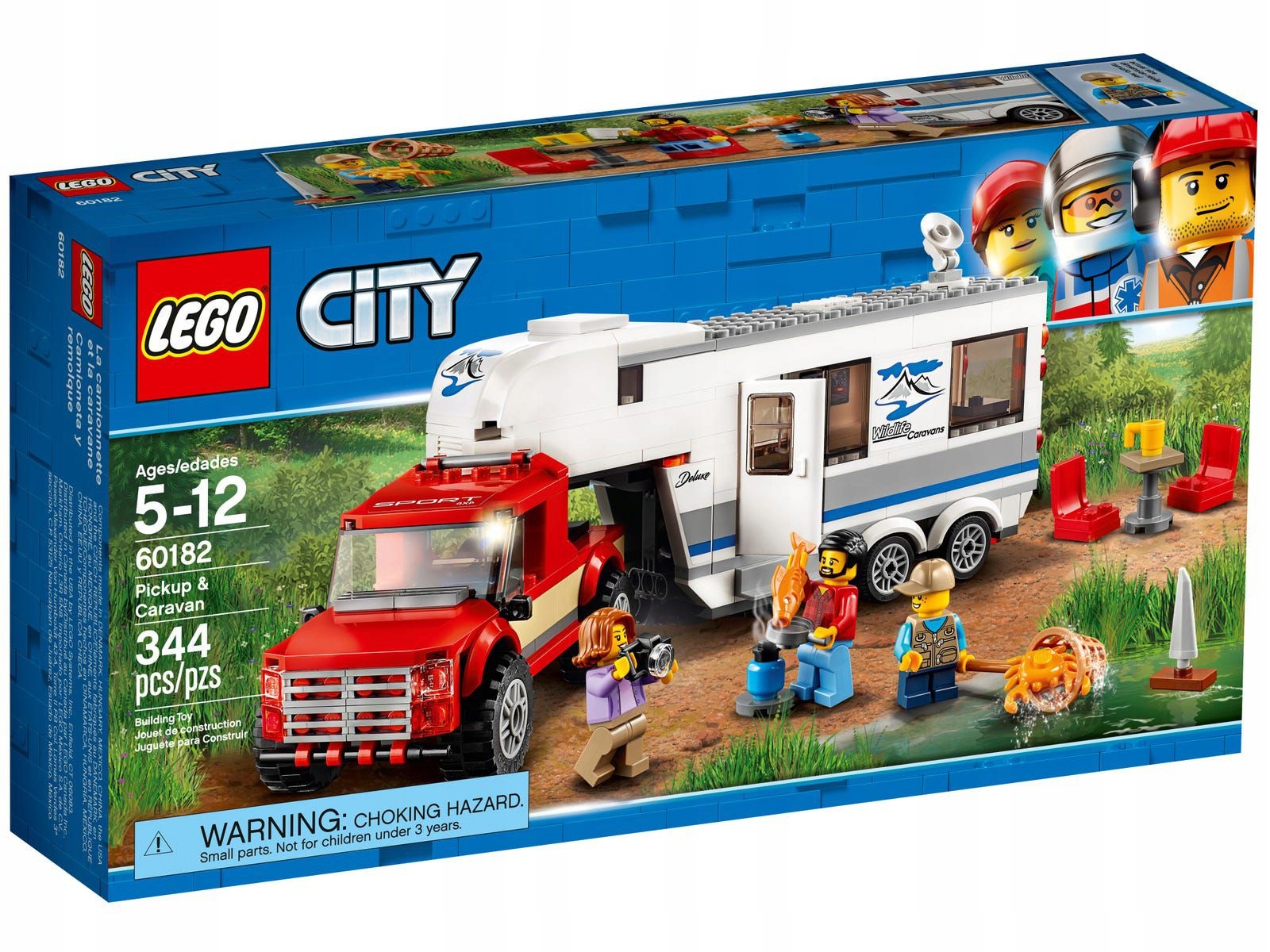 Lego City 60182 – Pickup s přívěsem