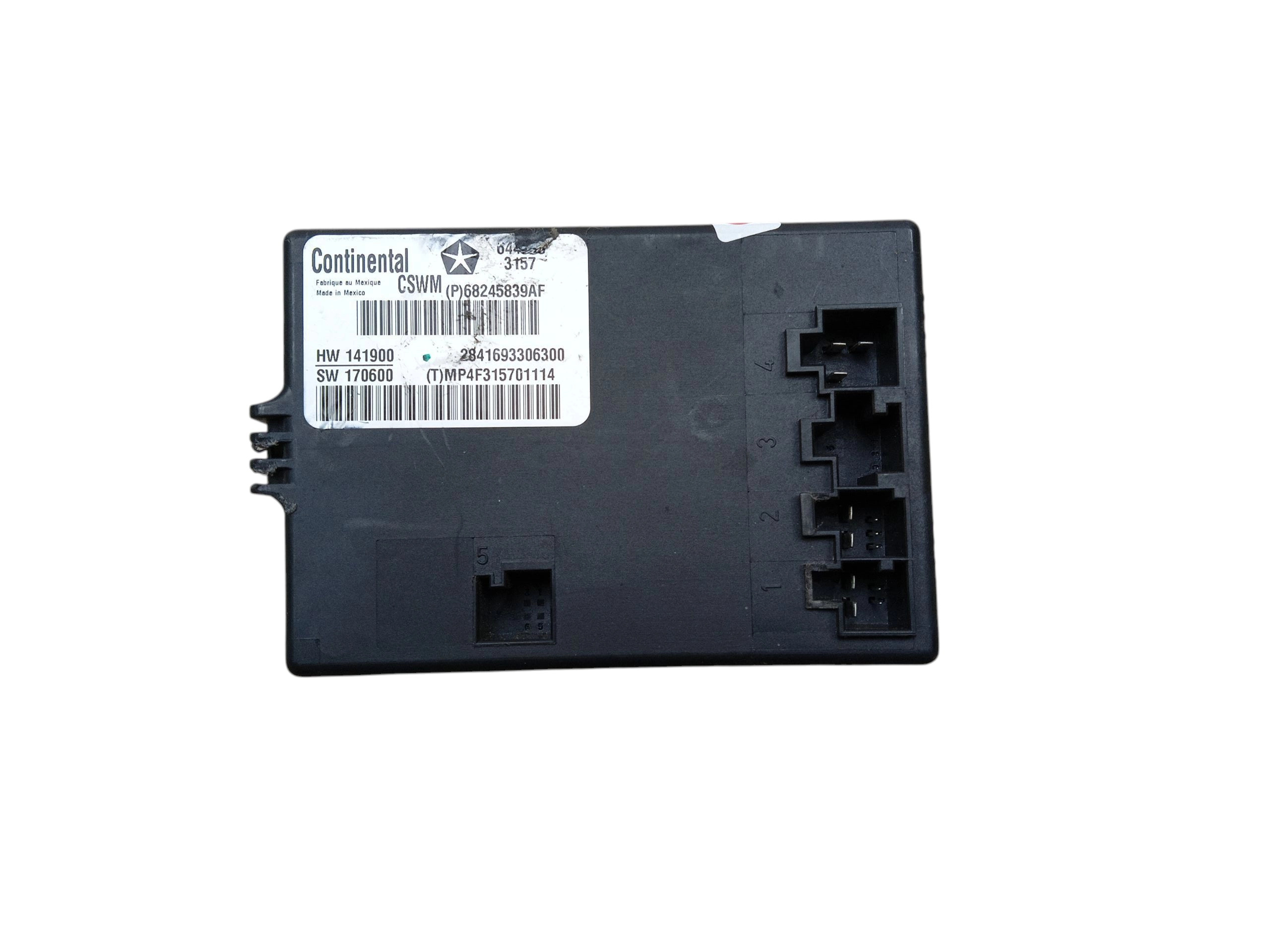 module control unit seat JEEP COMPASS II P68245839AF