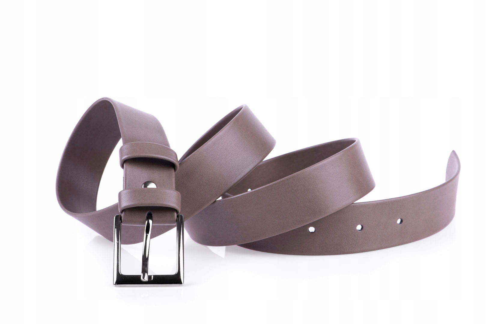 

Pasek damski klasyczny taupe mat 3 cm