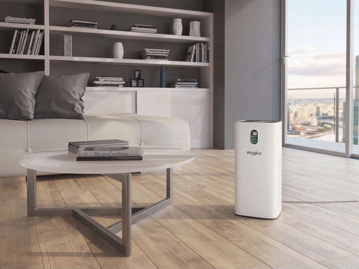 OCZYSZCZACZ POWIETRZA Whirlpool AP330W z filtr 3w1 HEPA UV MEGA PROMOCJA! Moc 33 W