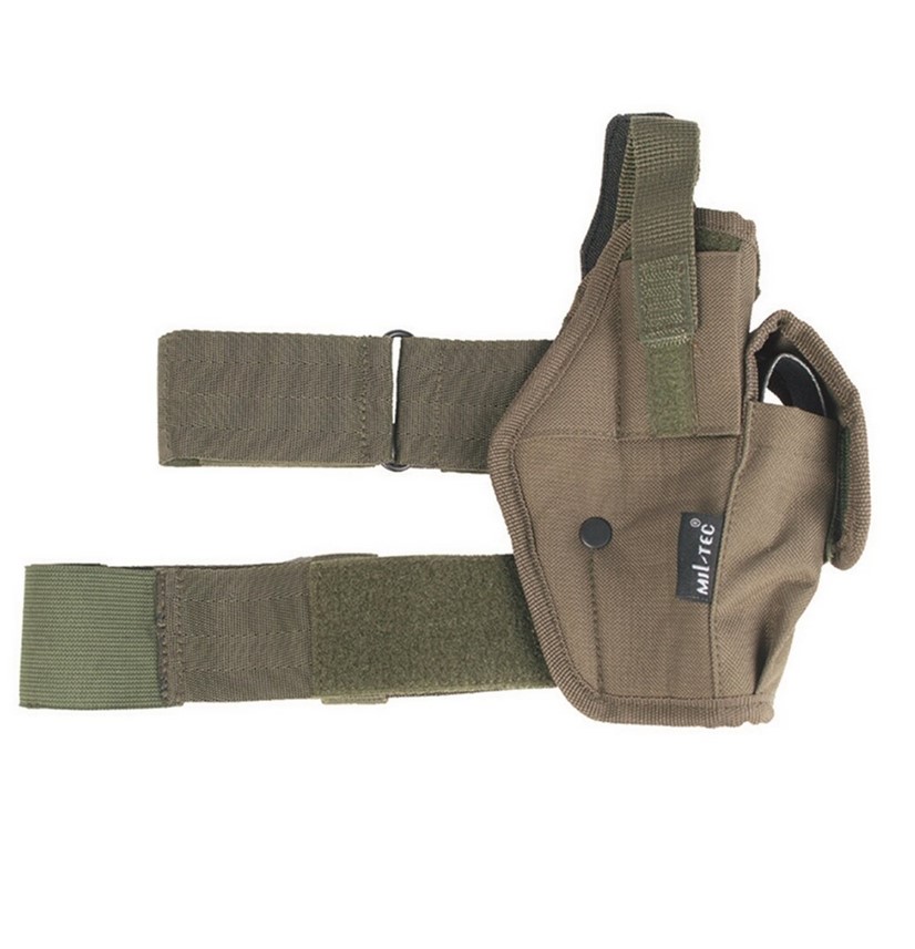Kabura udowa Mil-Tec G17, G19, G18C, 1911 Olive