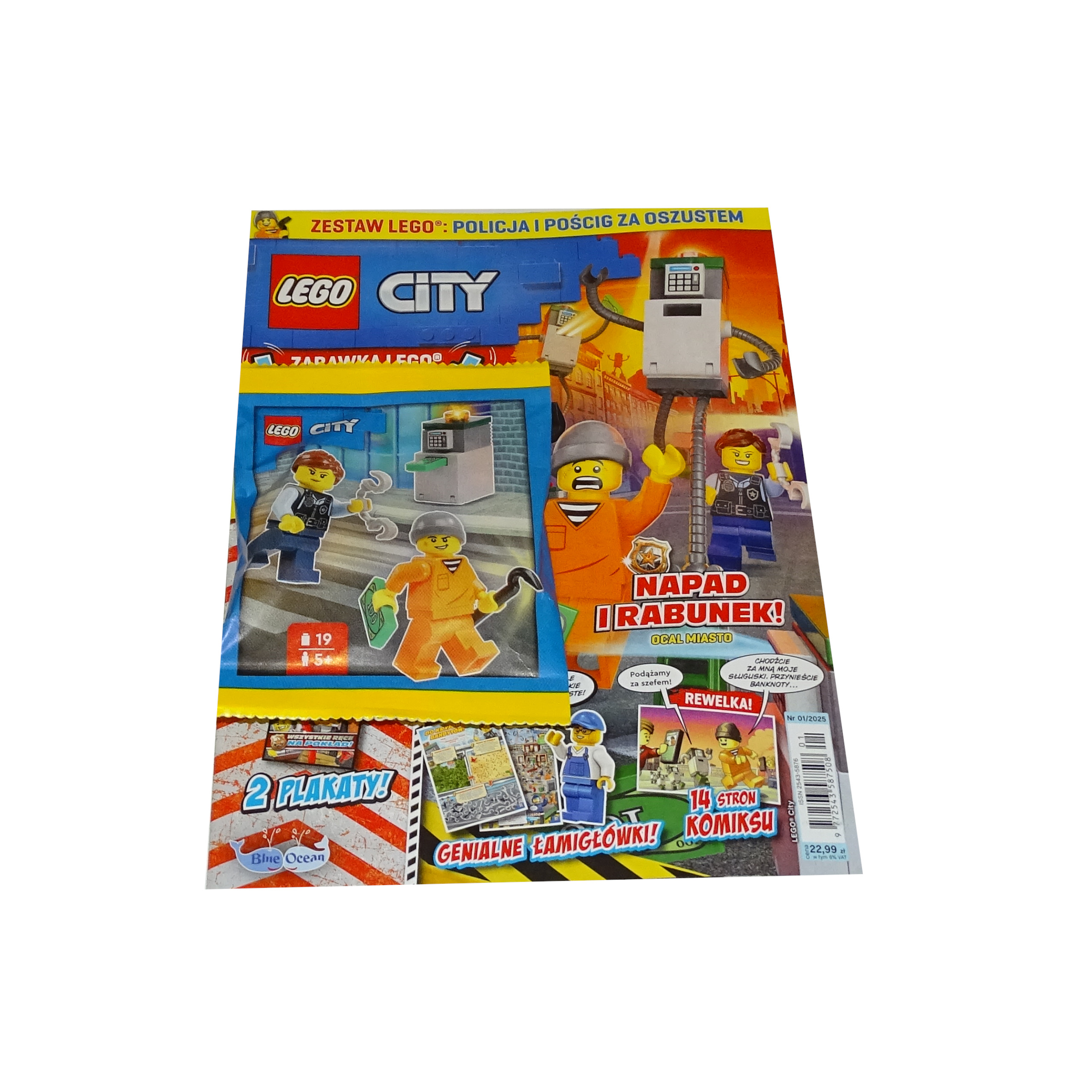 Lego City 1 2025 Policja I Pościg Za Oszustem