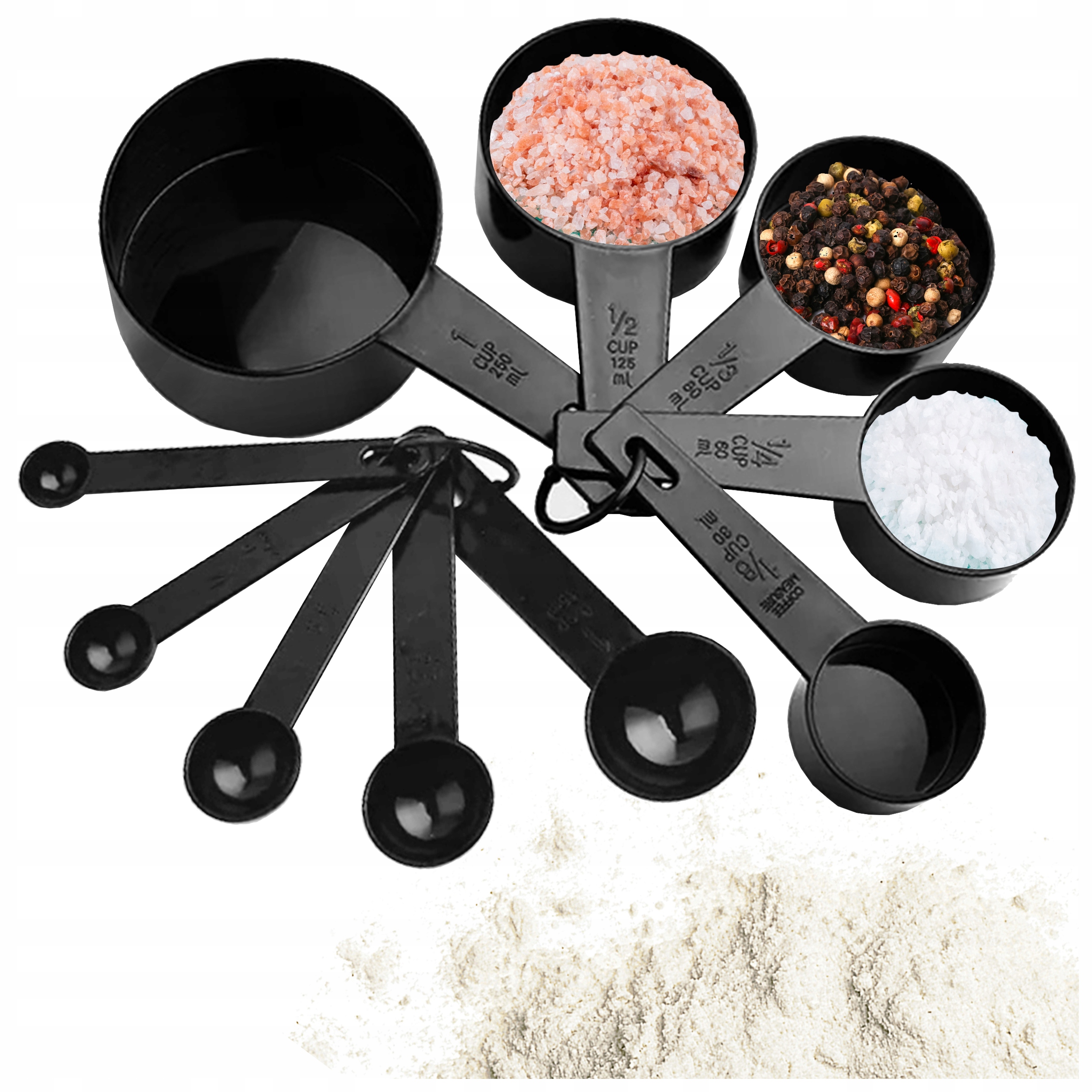 MIARKI KUCHENNE ZESTAW 10 MIAREK