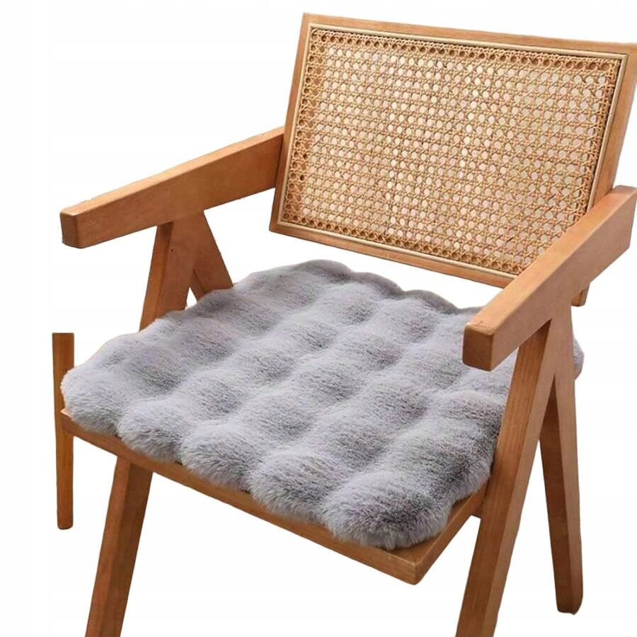 SHEIN SZARA PODUSZKA NA KRZESŁO 1KC S07__45X45