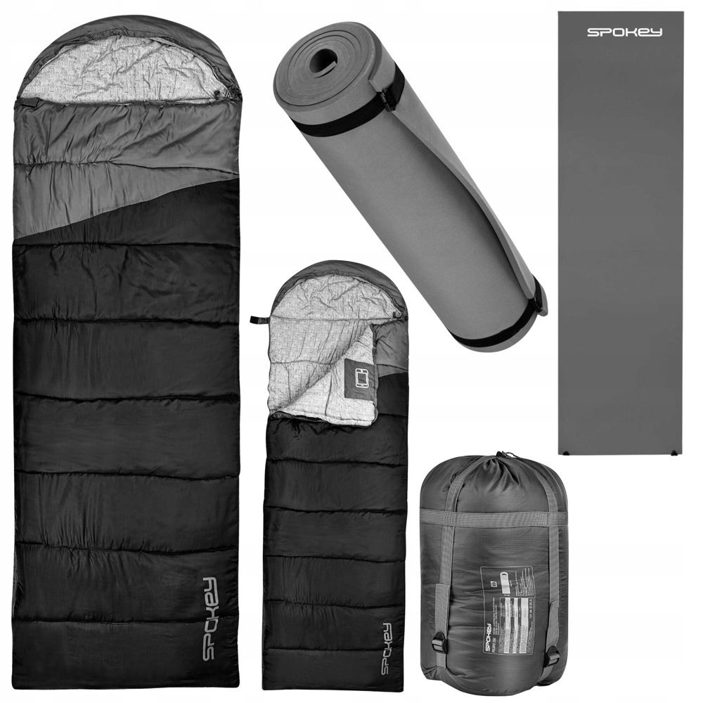 Kempingový turistický spací pytel Stan 230 x 75 cm karimatka
