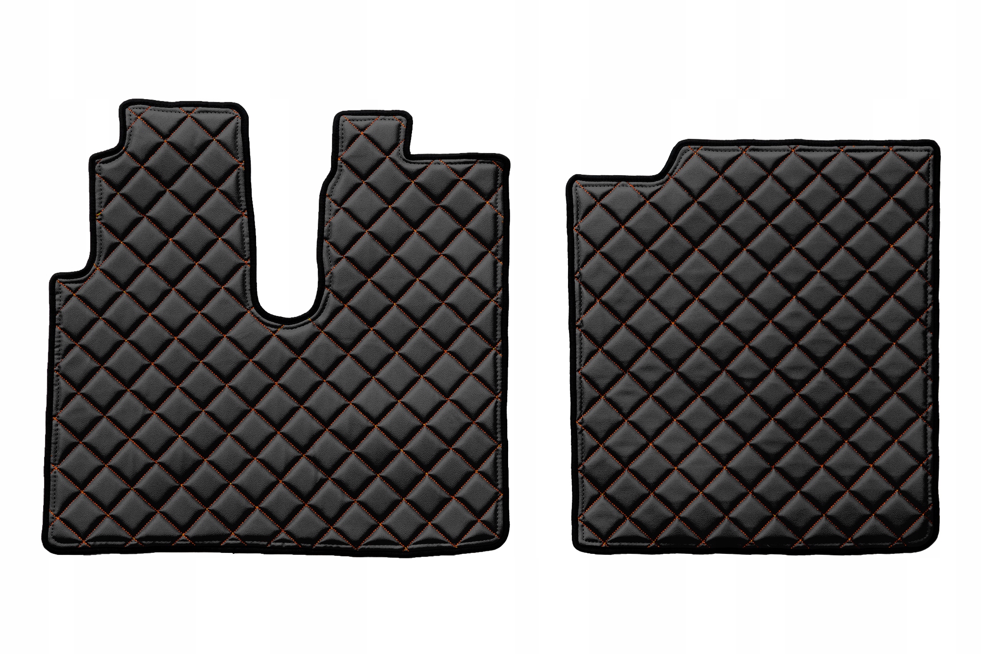 Koberce pod nohy Man Tgx 2021 – prošívaná eko-kůže