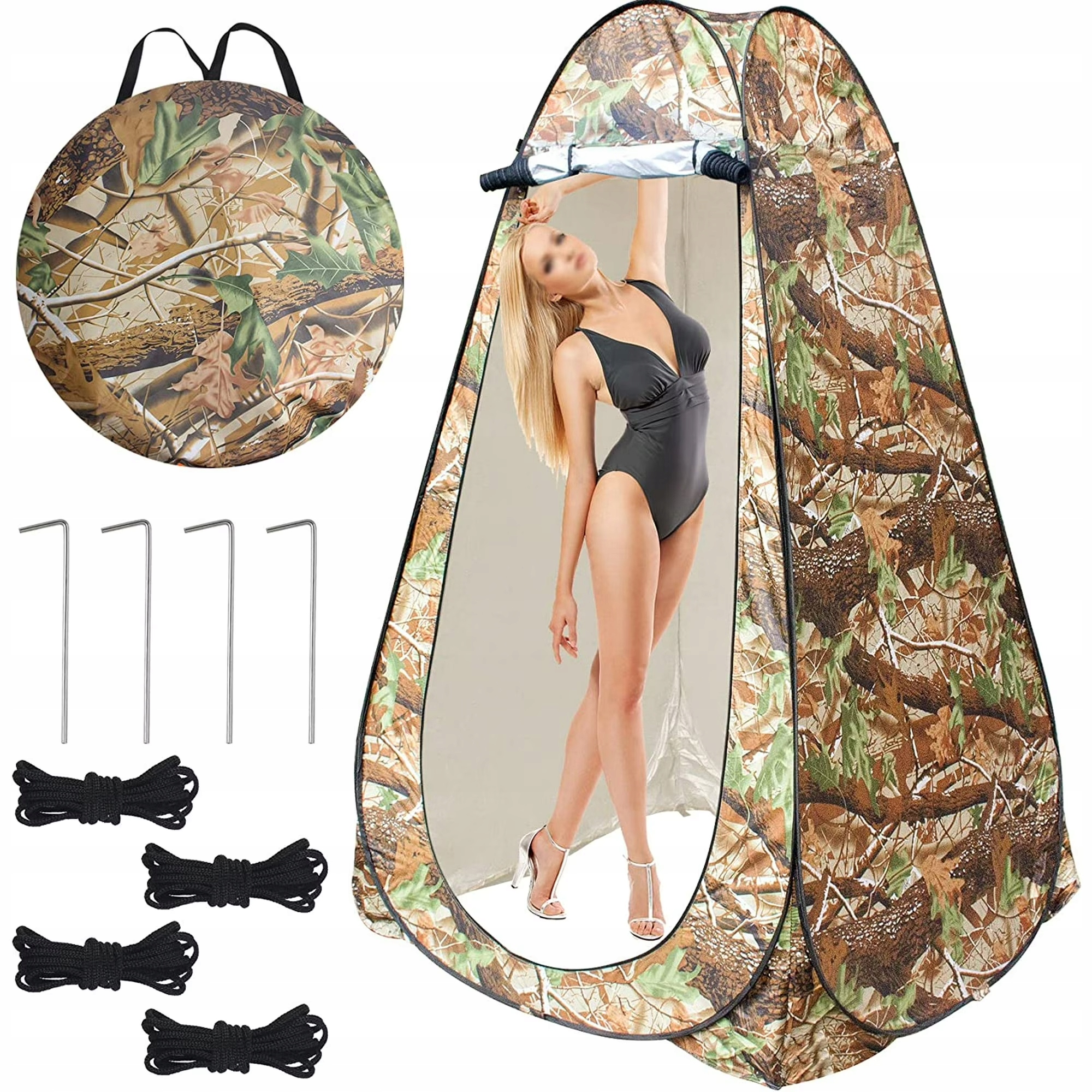 Stan Turistická Šatna Přenosná Toaleta Pro Kempování Pláž Pop-up