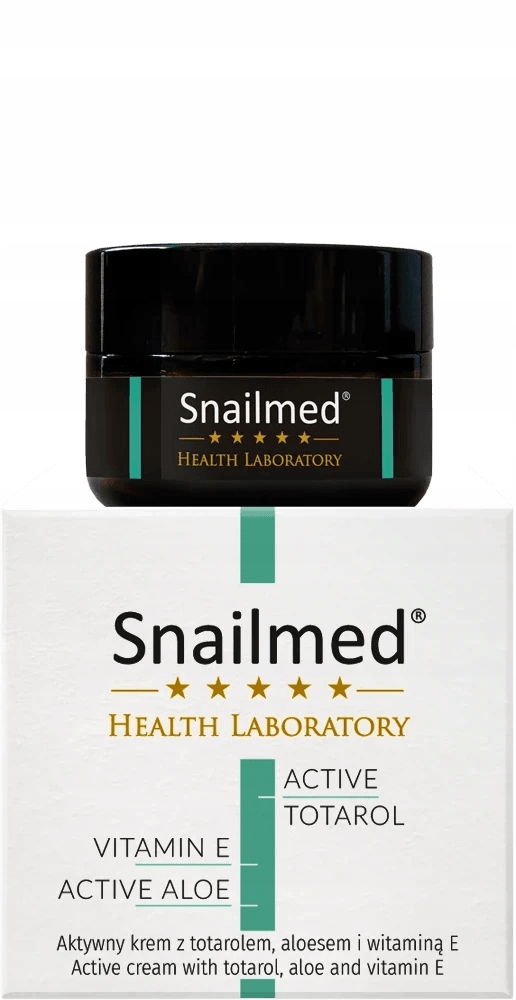 Snailmed Krem trądzik, poparzenia, przebarwienia, Totarol, Aloes, 30ml