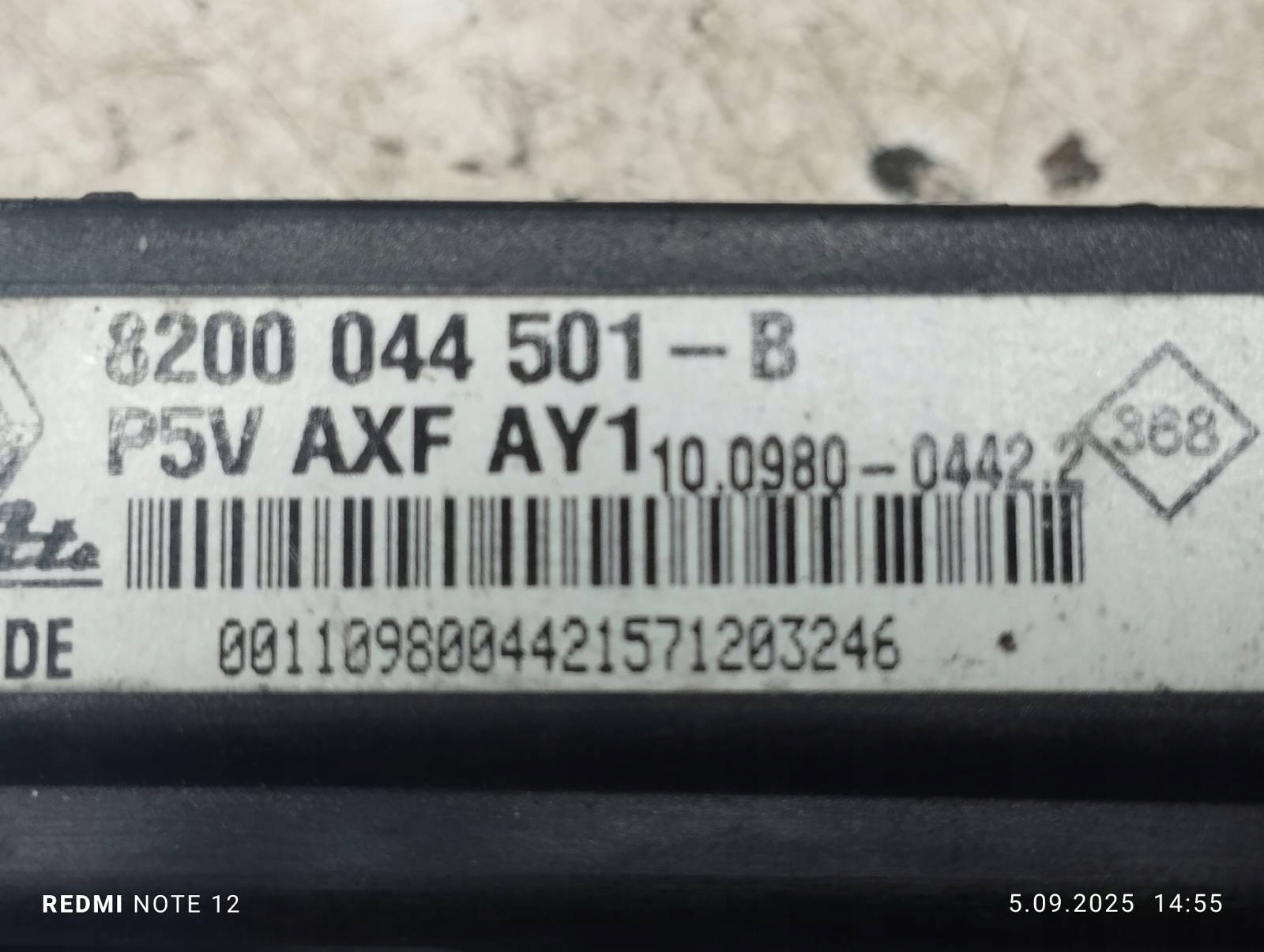 renault LAGUNA 2 II датчик esp 8200044501-B 10.09980-0100.1