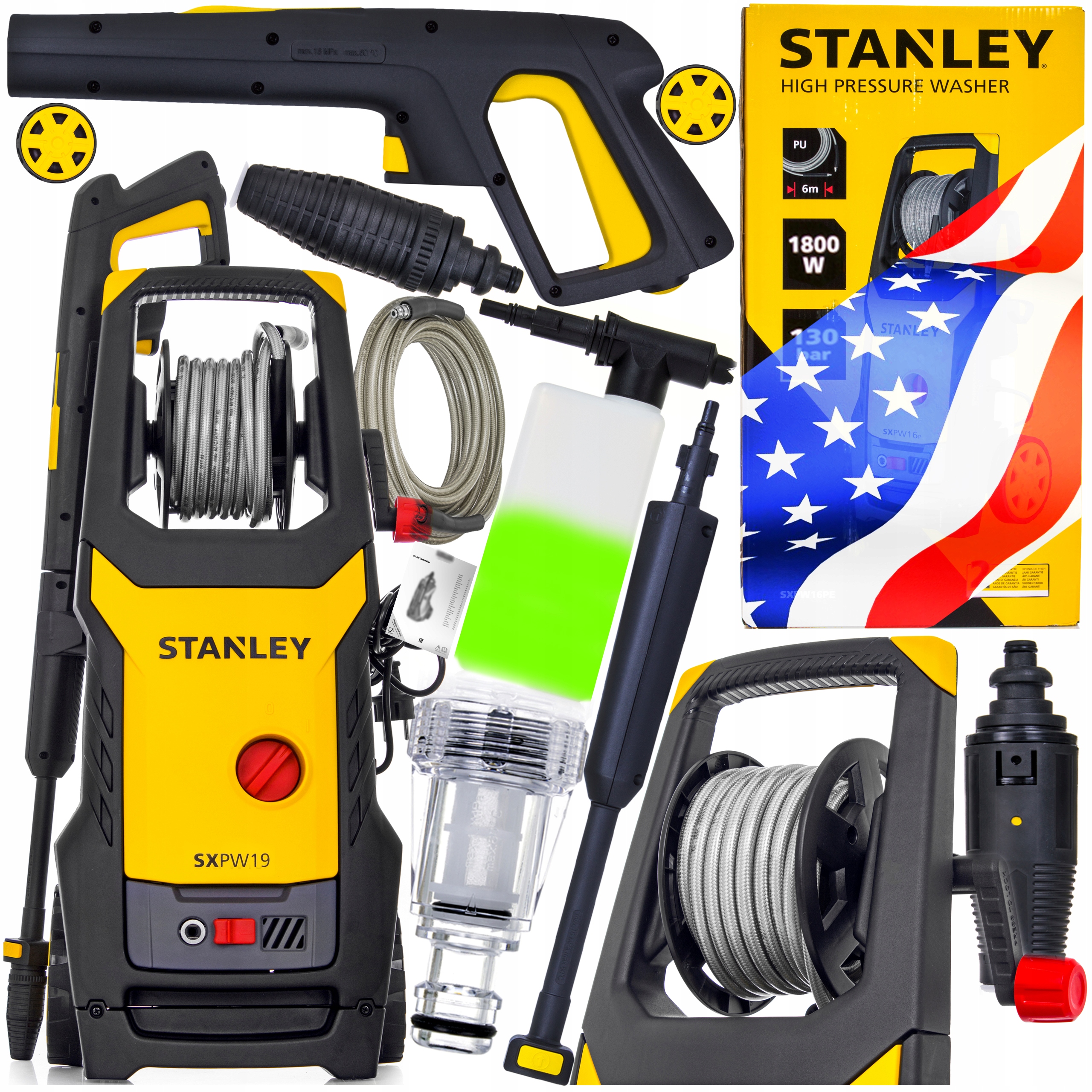 

Myjka Ciśnieniowa Stanley 200BARew Metalowa Pompa