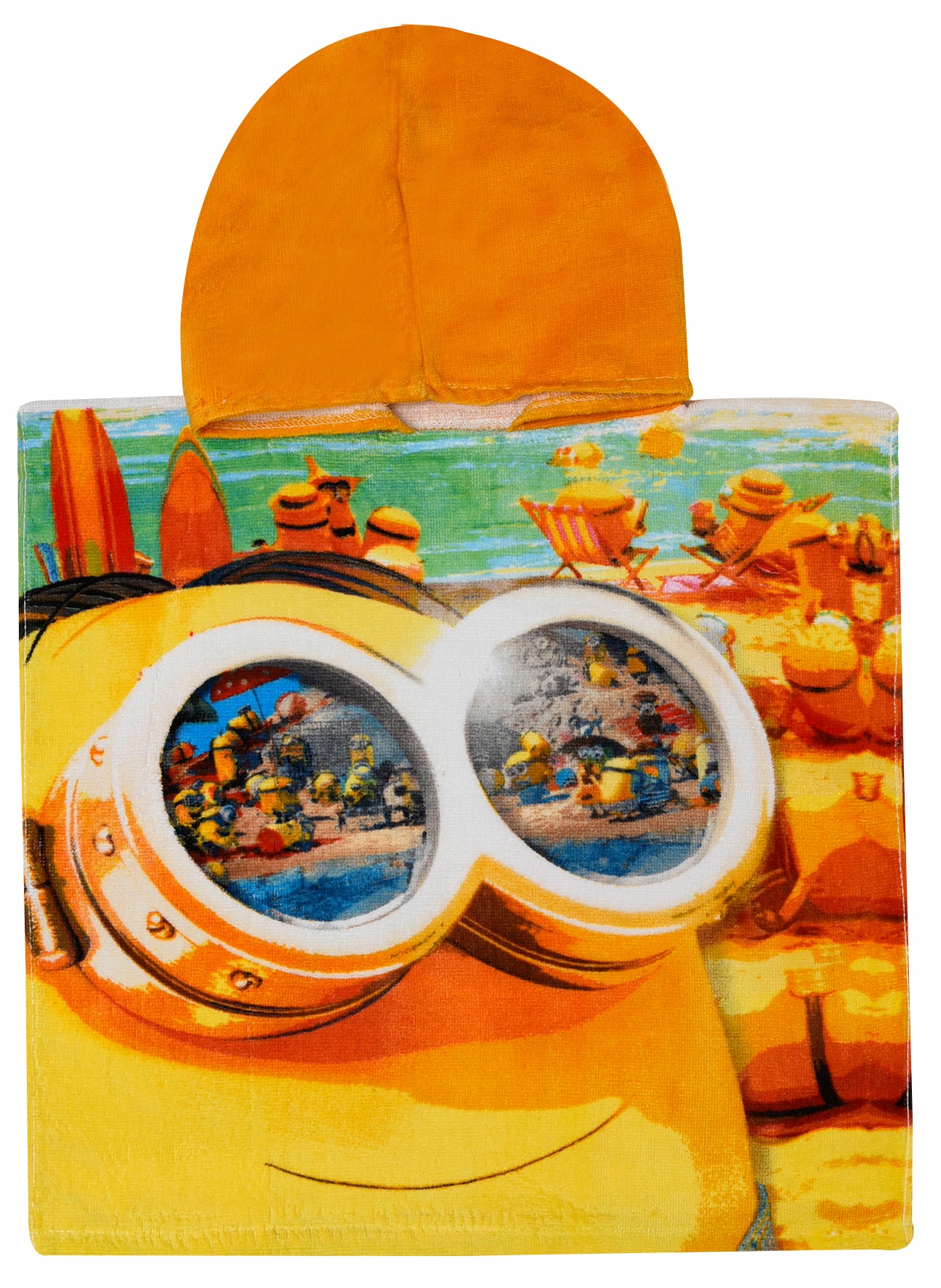 MINIONKI Ręcznik kąpielowy z kapturem Minions