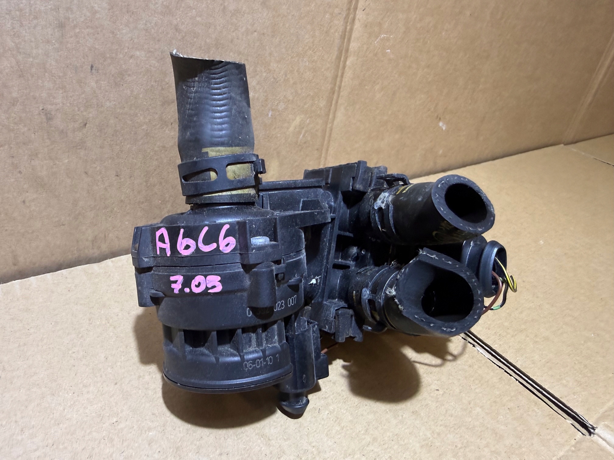 AUDI A6 C6 prídavná pumpa vody ventil elektromagnetický 0392023007