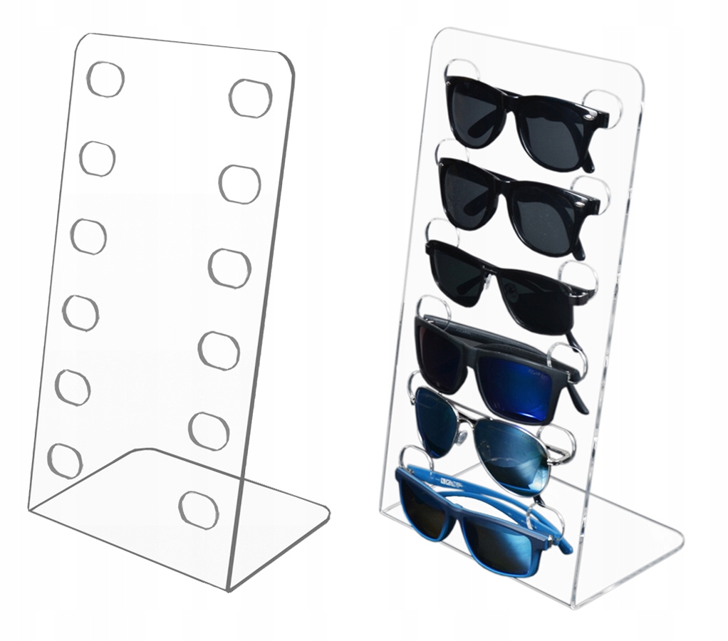 

Stojak Na Okulary Ekspozytor Z Plexi Pleksi 3 mm