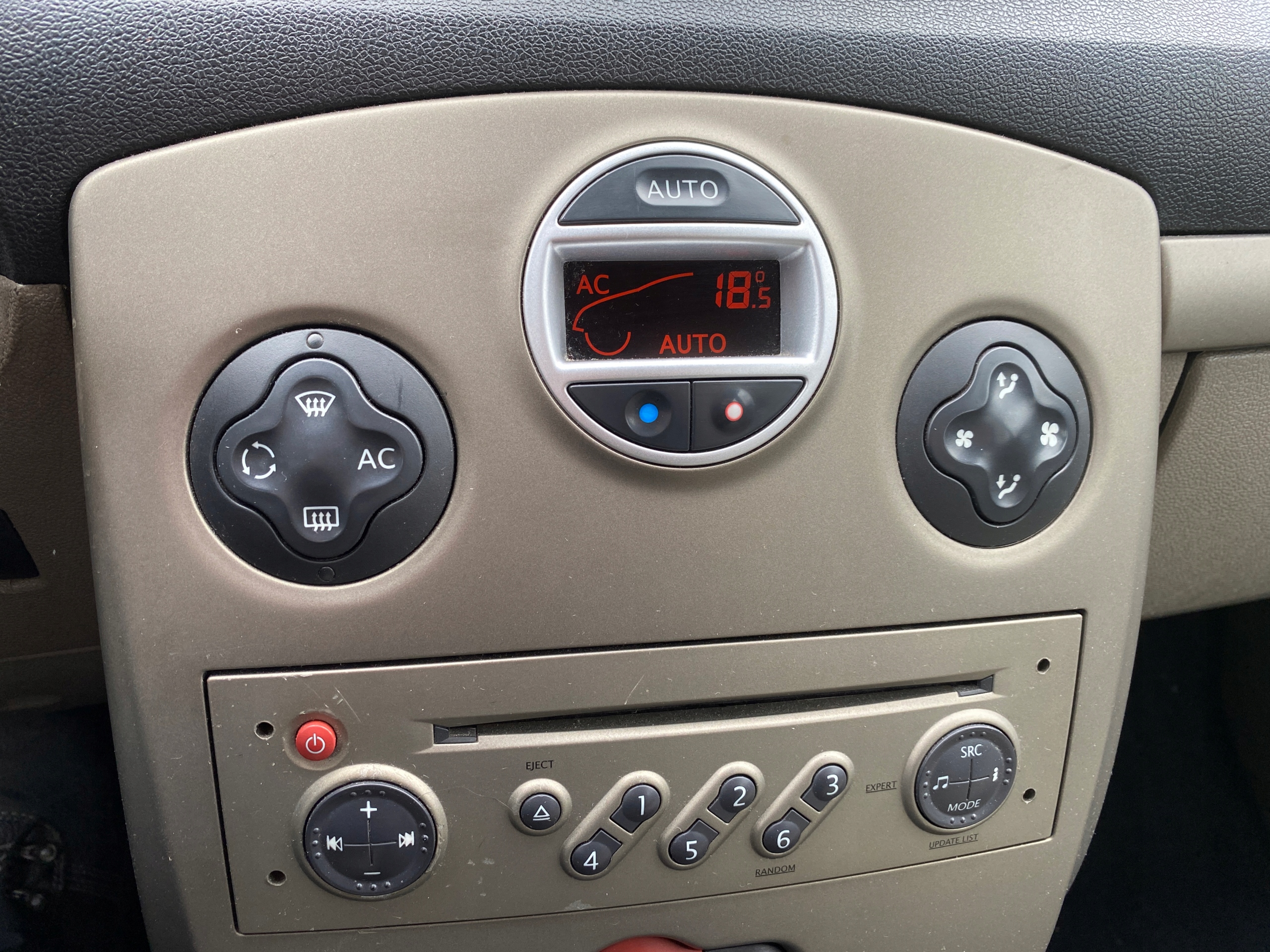 Renault Clio 3 III 05-14 switch switch PANEL air conditioning devices OGRZEWANIA