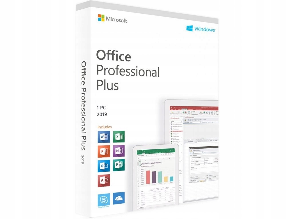 

Ms Office 2019 Pro Plus Box DVD 1PC Faktura