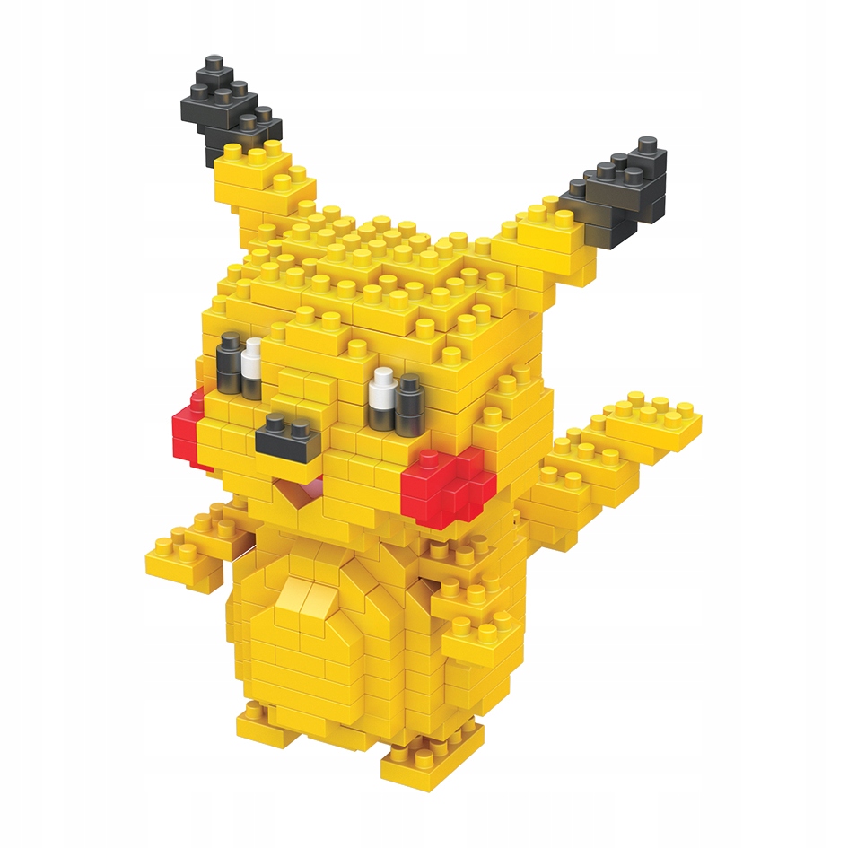 

Klocki Pikachu Pikaczu Figurka 3D Nano 1340 el.