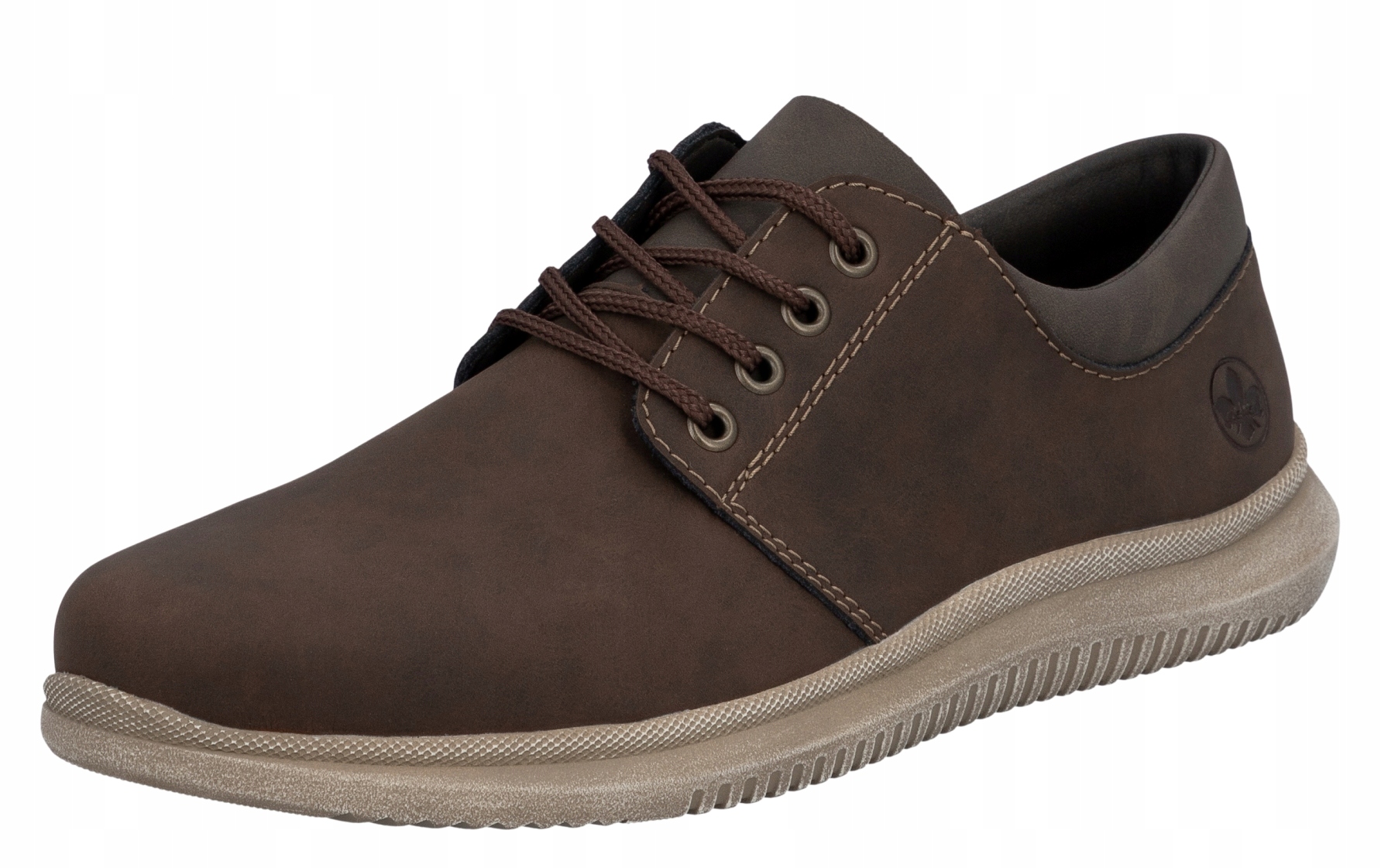 Rieker 10424-22 vel.44 hnědé pánské polobotky Tuhost H