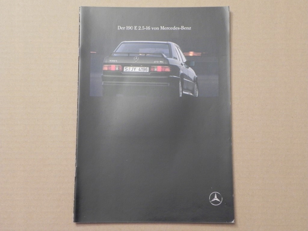 Prospekt - MERCEDES 190 E 2.5-16 W201 - 1991 r