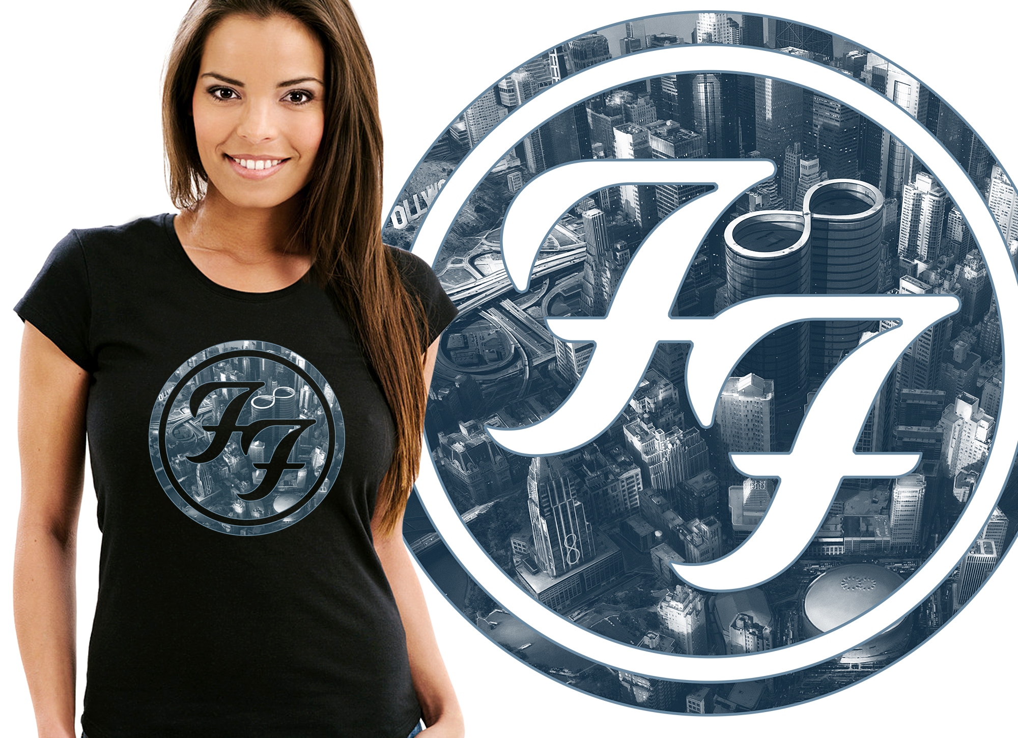 

Foo Fighters Dave Grohl Koszulka Damska XL