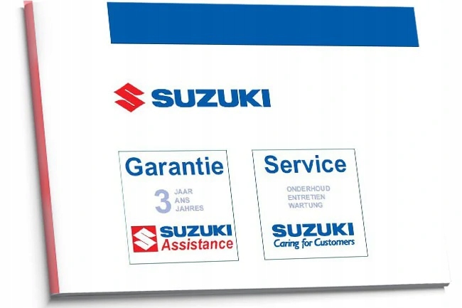 Suzuki Čistá německá servisní kniha