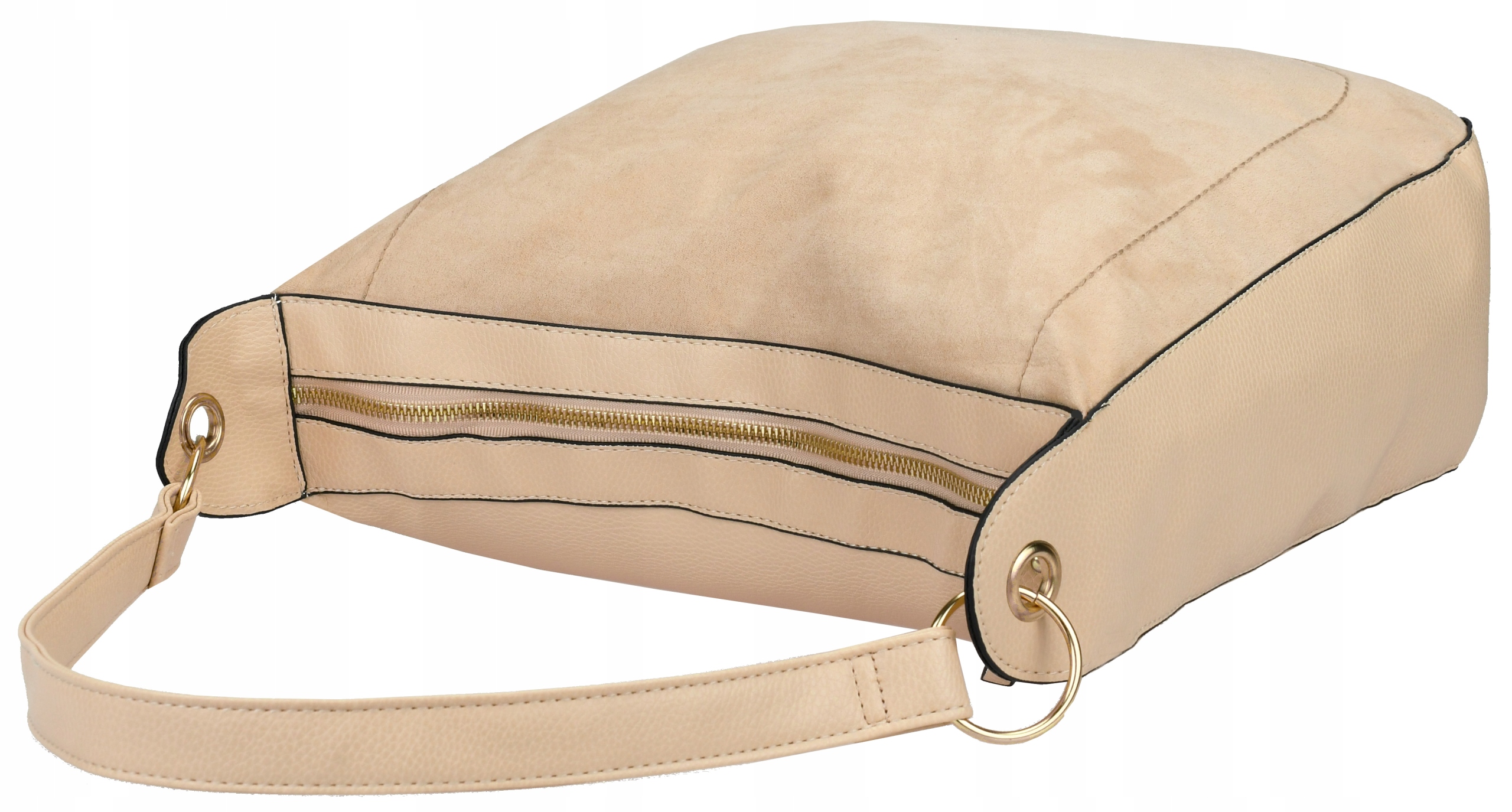 TOREBKA DAMSKA POJEMNA TORBA WOREK NA RAMIĘ SHOPPER A4 TOREBKI DAMSKIE 300 Marka inna