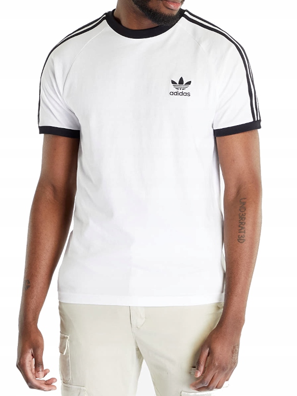 Tričko pánské Adidas IA4846 3 Stripes tričko bavlněné univerzální XL