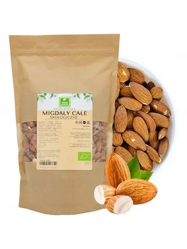 Mandle celé Bio 1 kg Ekologické přírodní velké