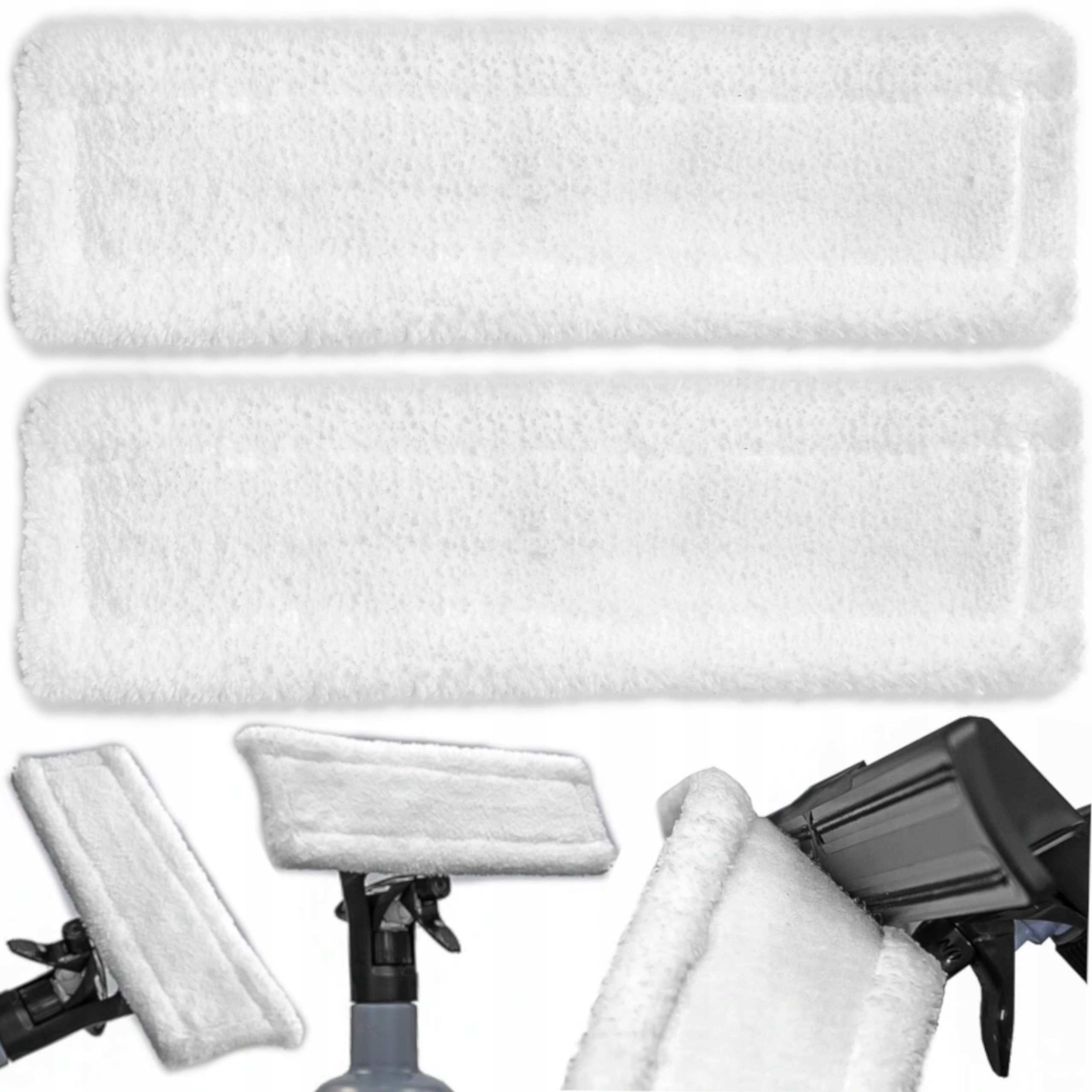 

2x Pad Ściereczka Powłoczka Do Myjki Karcher Wv