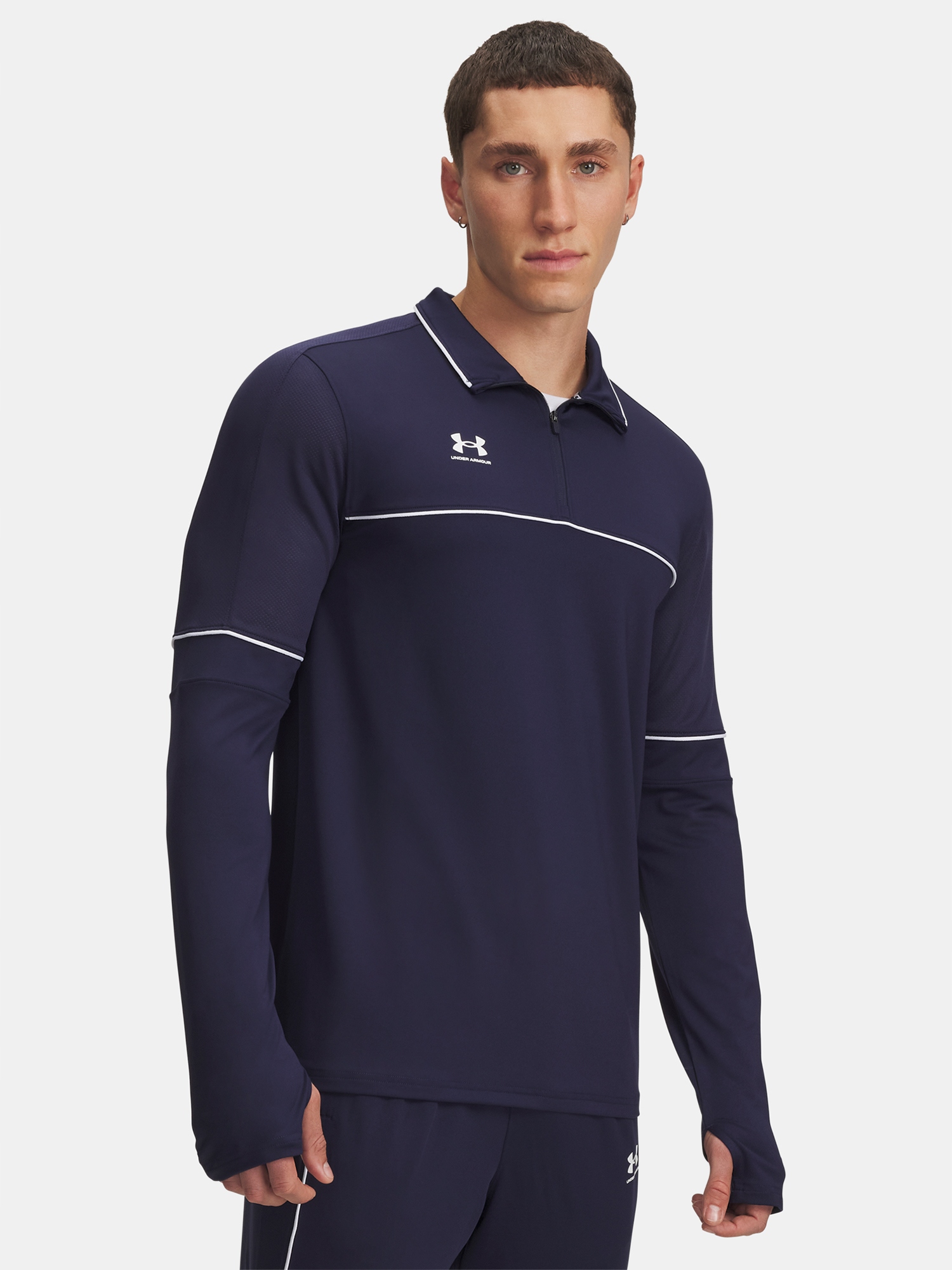 Under Armour Pánská mikina Under Armour Ua M Challenger Training Qz-blu