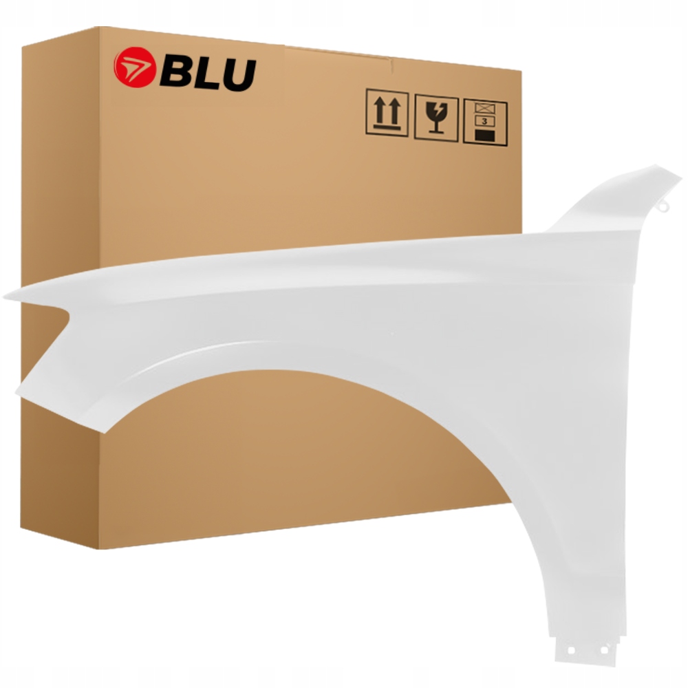 Blu Blatník Audi Q5 8R LS9R levý bílý 08-16 přední