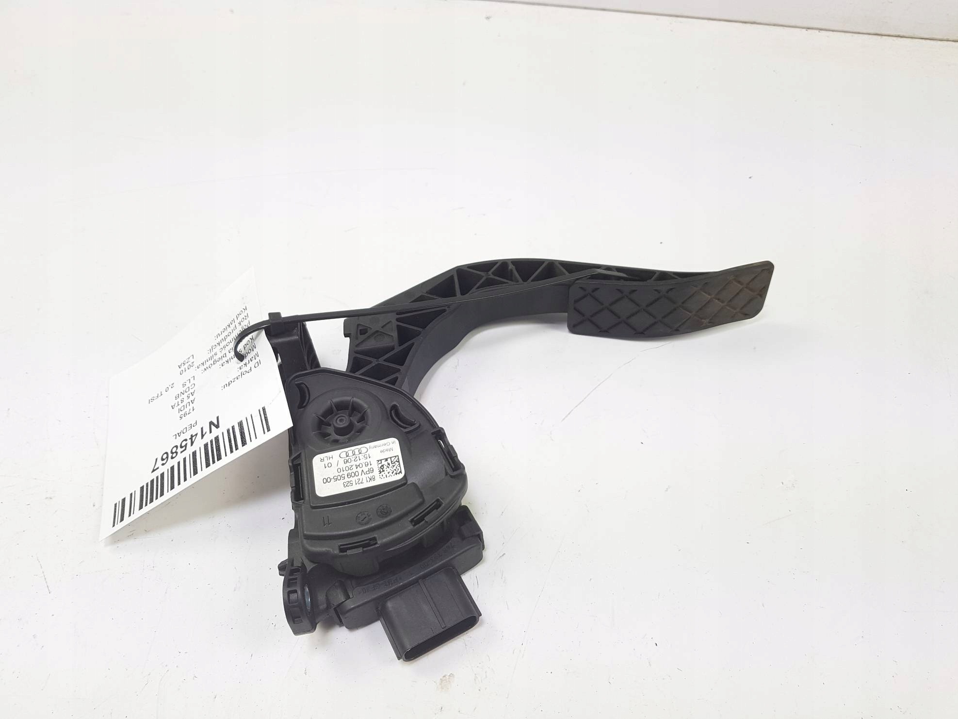 PEDAL 6PV009505 AUDI A5 8TA