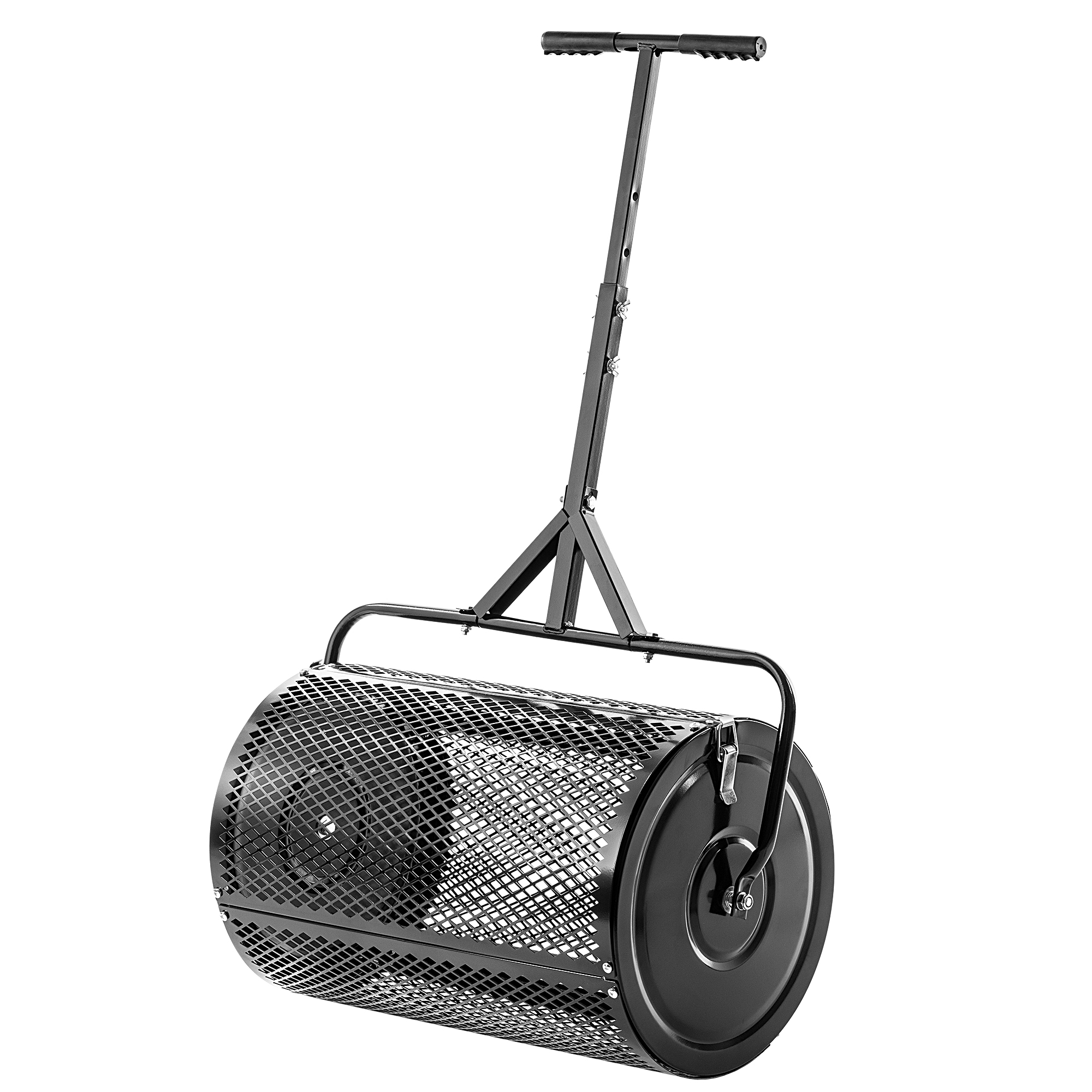 Rozmetadlo Hnojiva Zahradního Kompostu Secí Stroj 60 cm Nastavitelná Rukojeť