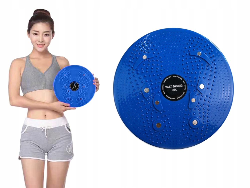TWISTER OBROTOWY DO ĆWICZEŃ MASAŻ STÓP FITNESS Z WYPUSTKAMI 360 MAGNESY Grubość 2.5 cm