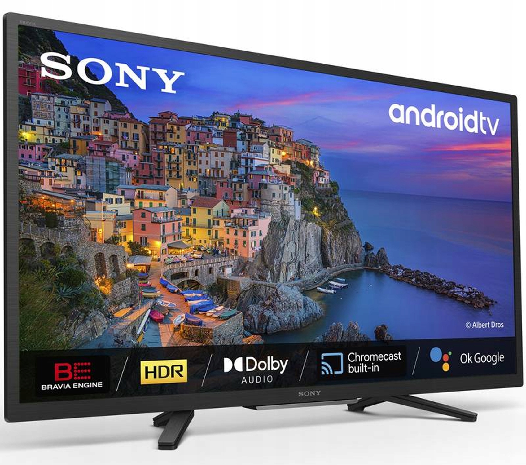 Telewizor Sony KD-32W800 Bravia Smart Tv Led Chromecast Wi-Fi Bluetooth
