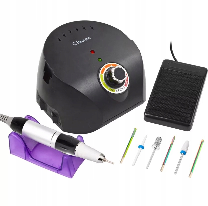 Frezarka Do Paznokci Super Mocna 65W Profesjonalna Marka Clavier