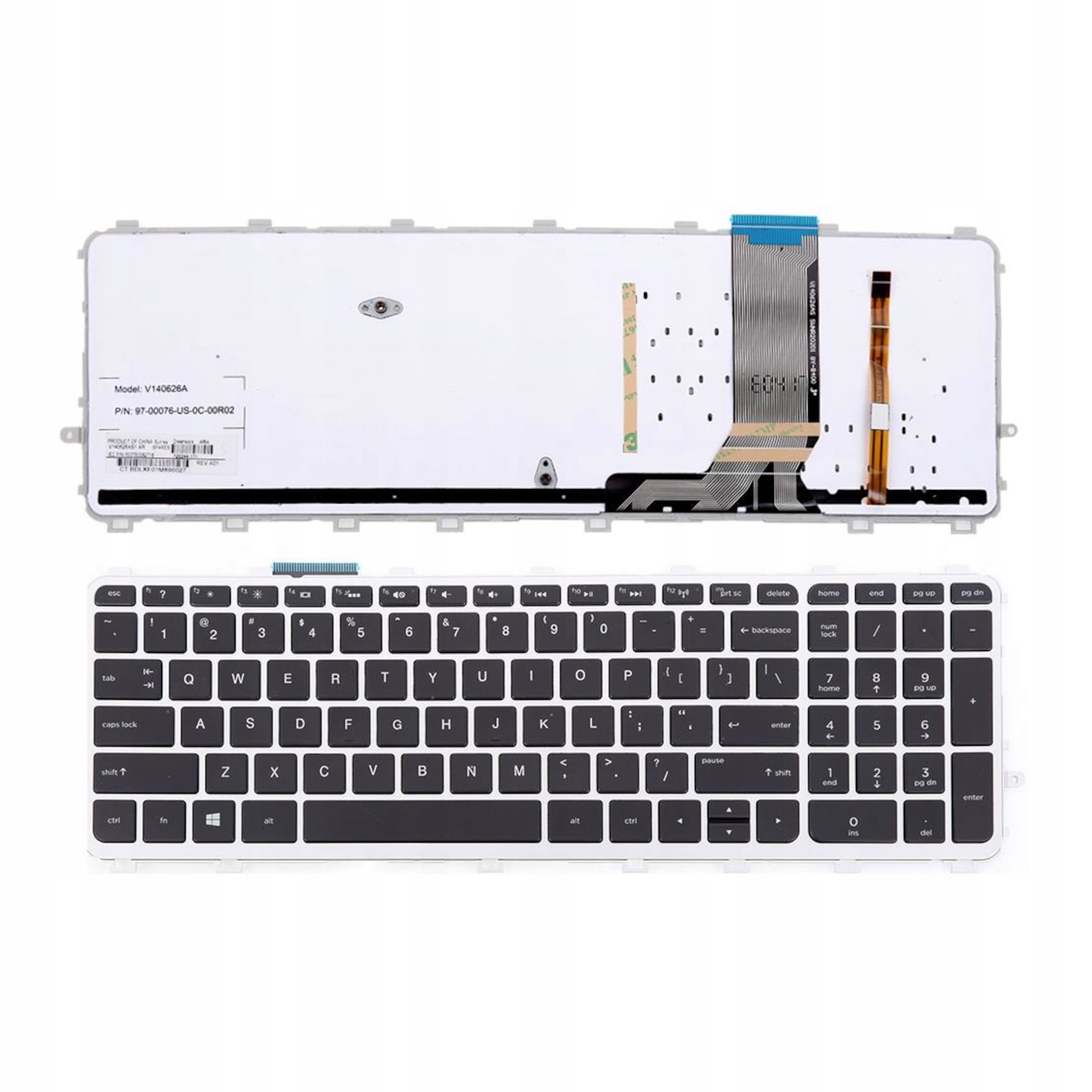 Klávesnice Pro Hp Envy 17-J 17T-J 17Z-J Podsvícená