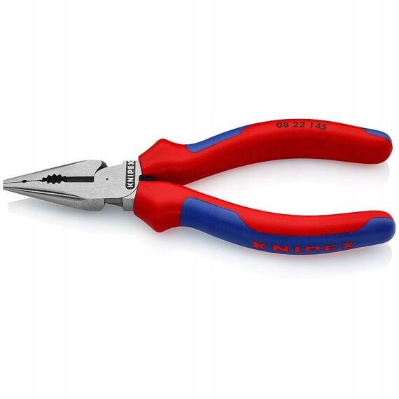 Knipex kleště kombi 145mm špičaté, úzké ploché, rukojeť vícesložkový návlek