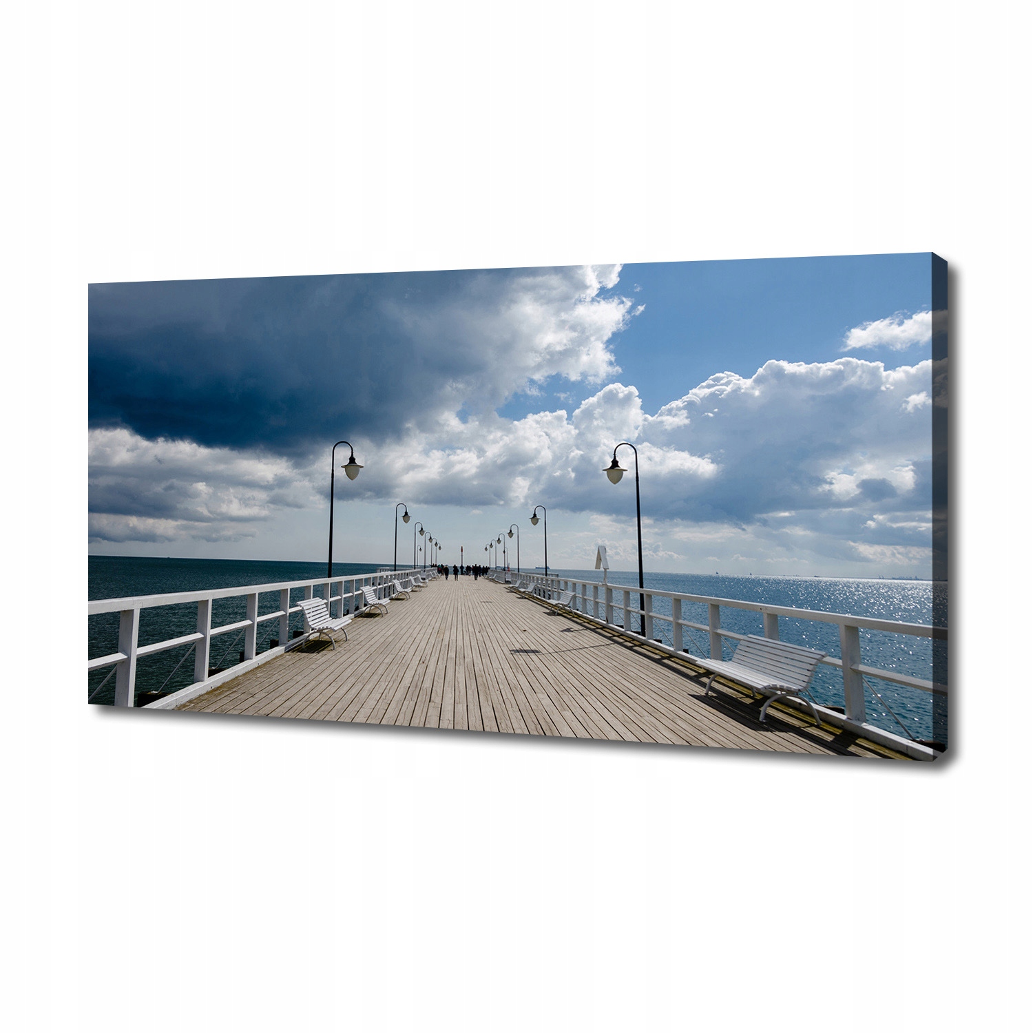 

Foto obraz na płótnie Molo w Orłowie 140x70 cm