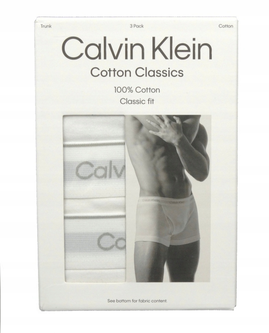 Calvin Klein Spodní Prádlo Boxerky bílé 5-PACK velikost XL