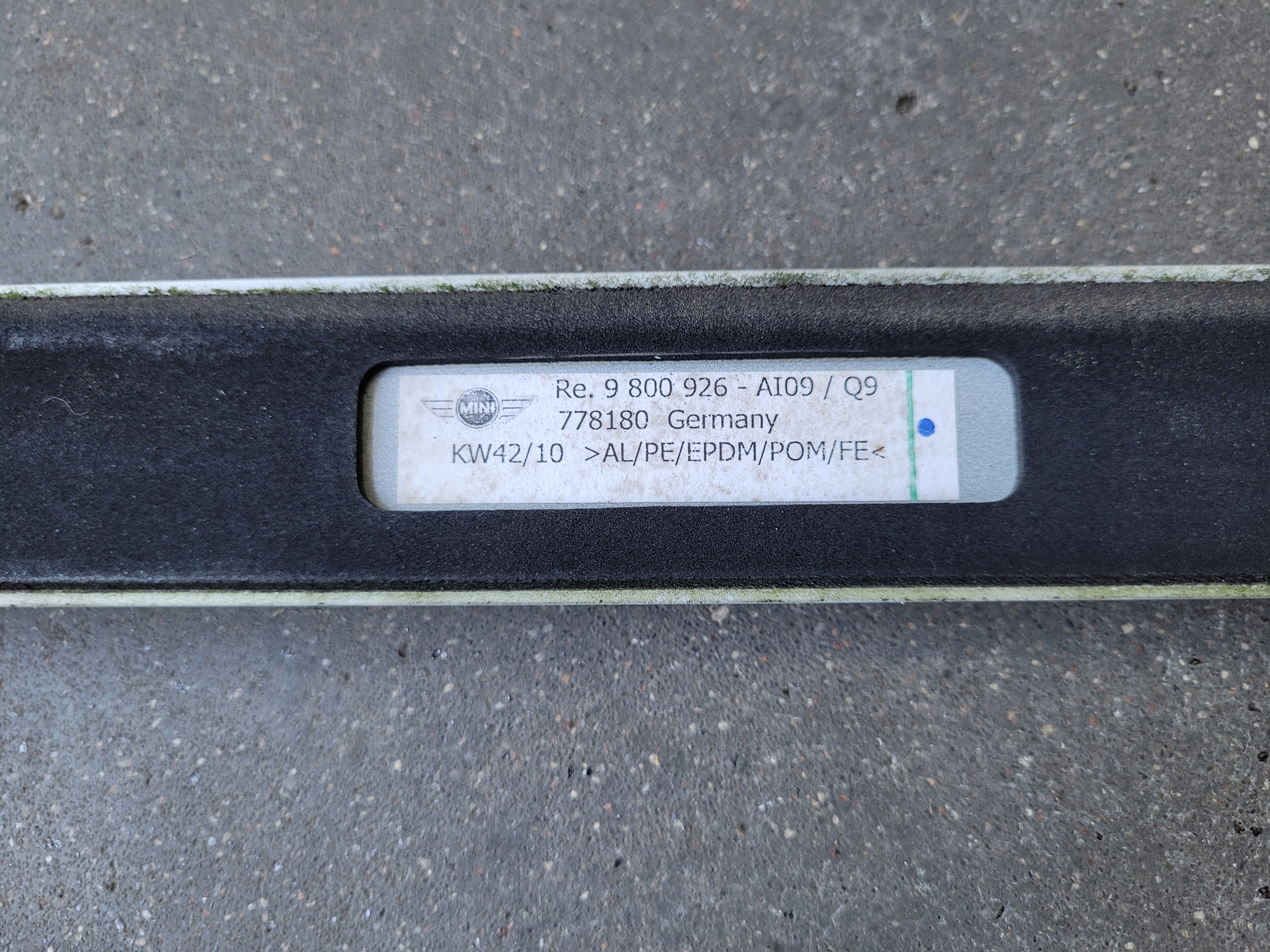 Dachreling dach KOMPLET MINI COUNTRYMAN R60