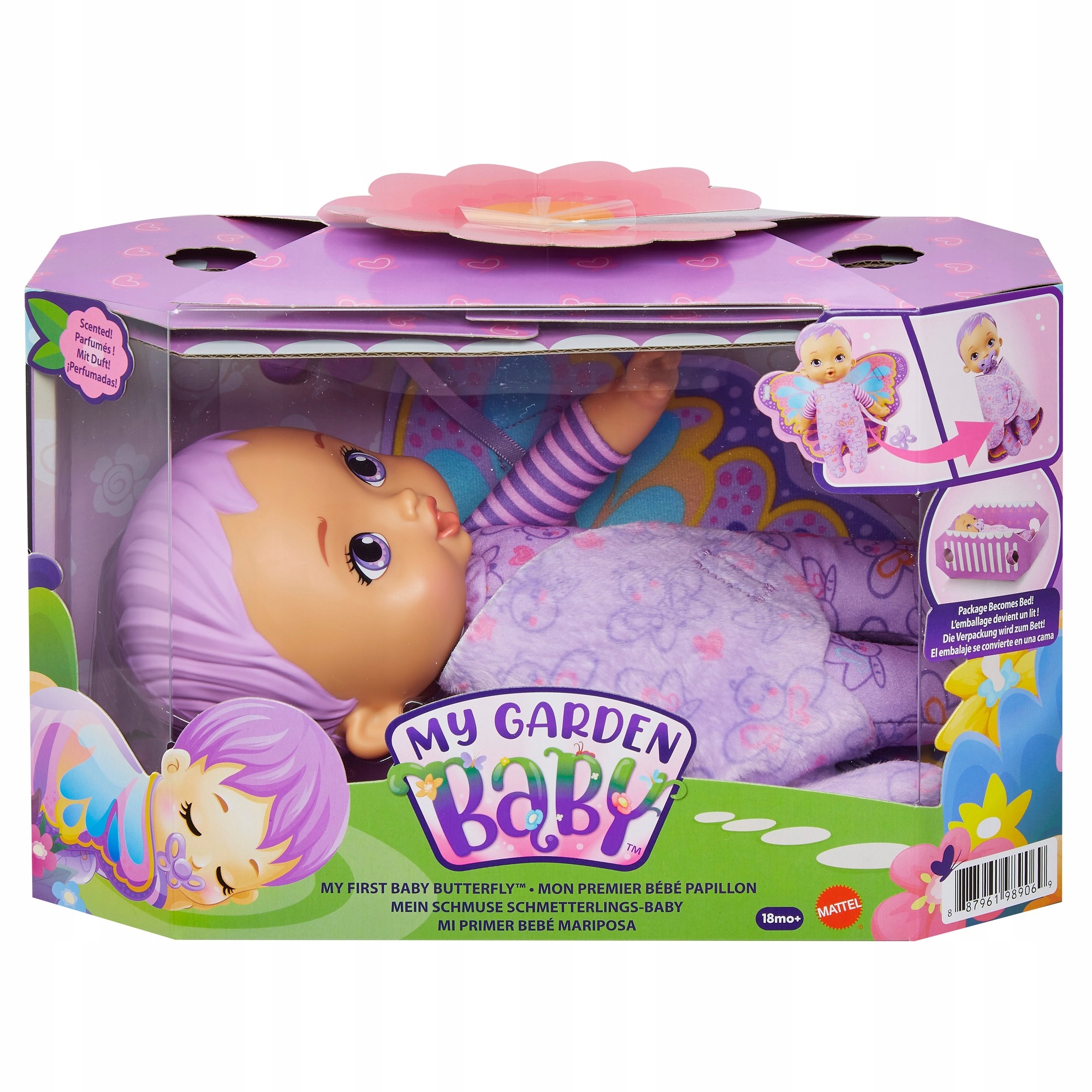 

Mattel My Garden Baby Bobas Miękka Lalka HBH39