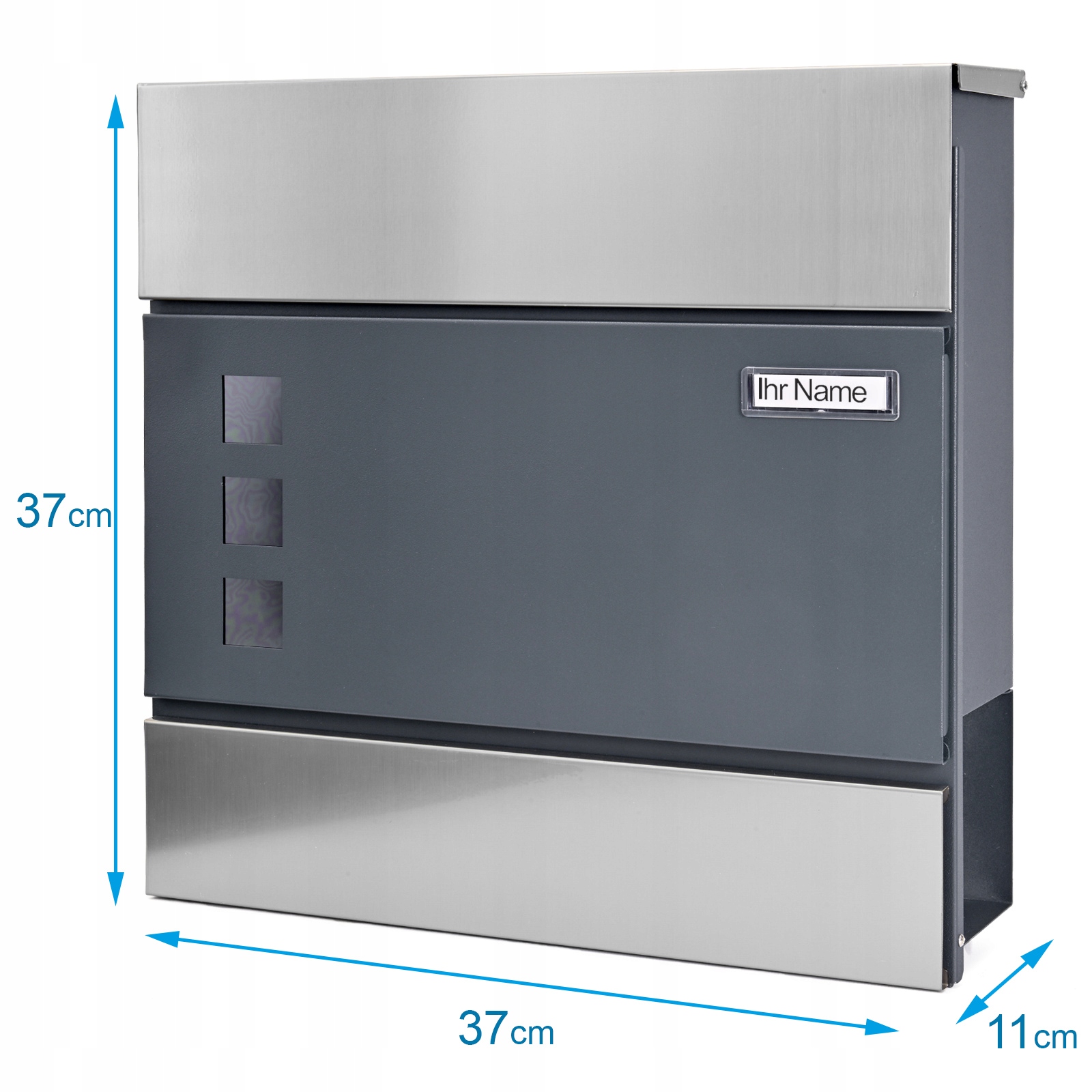 SKRZYNKA POCZTOWA LISTOWA NA LISTY GAZETY ANTRACYT Kod producenta SN3677-1