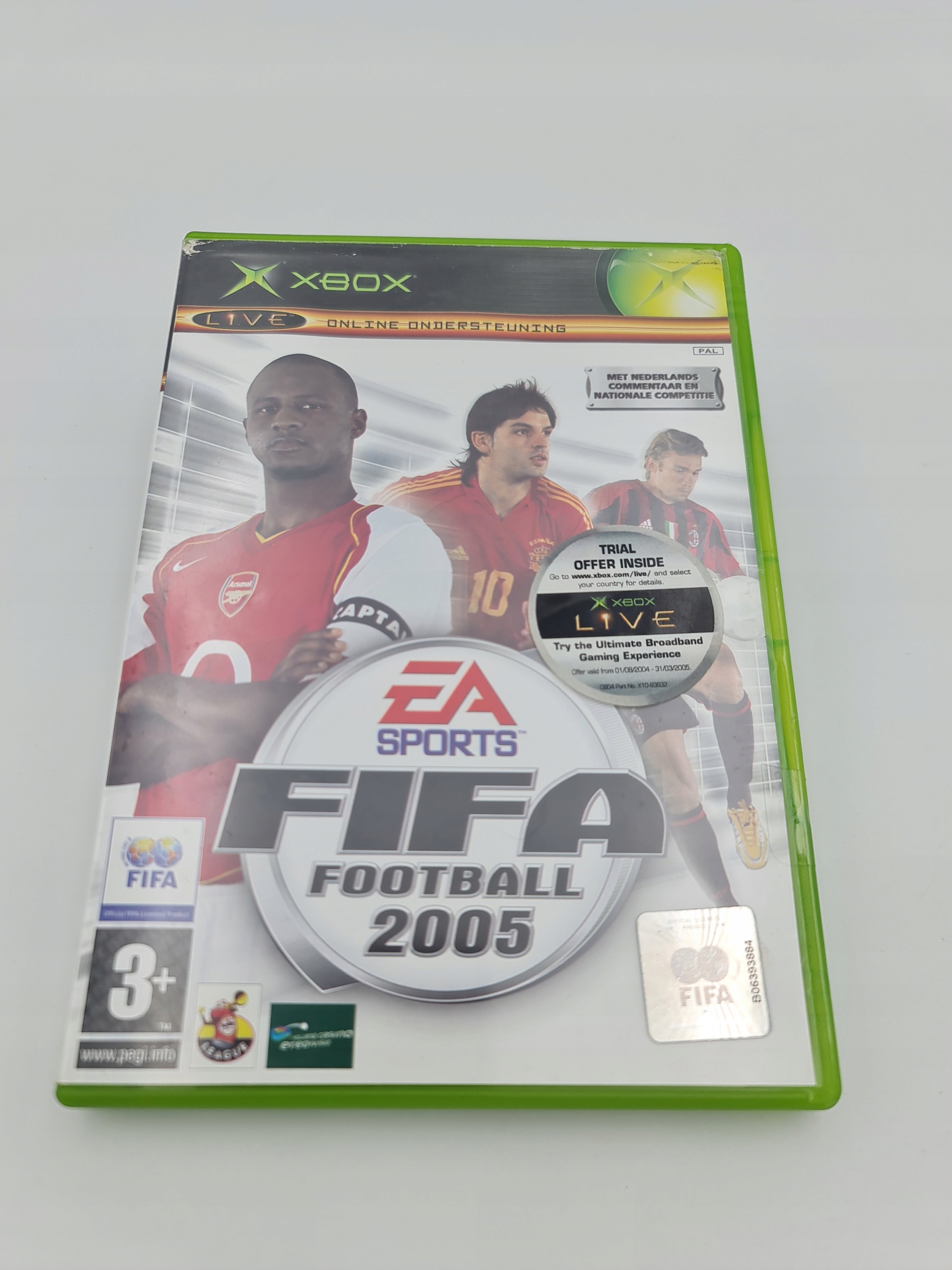 XBOX FIFA FOOTBALL 2005 Platforma Xbox