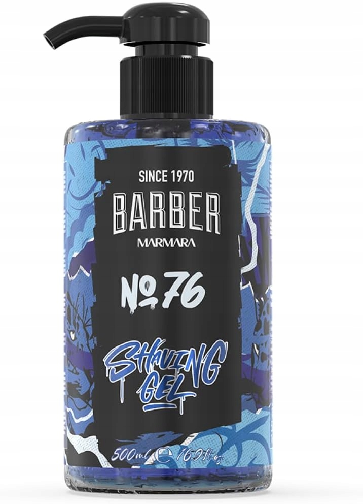 Barber Marmara Gel na holení 500 ml pro citlivou pokožku bez zápachu